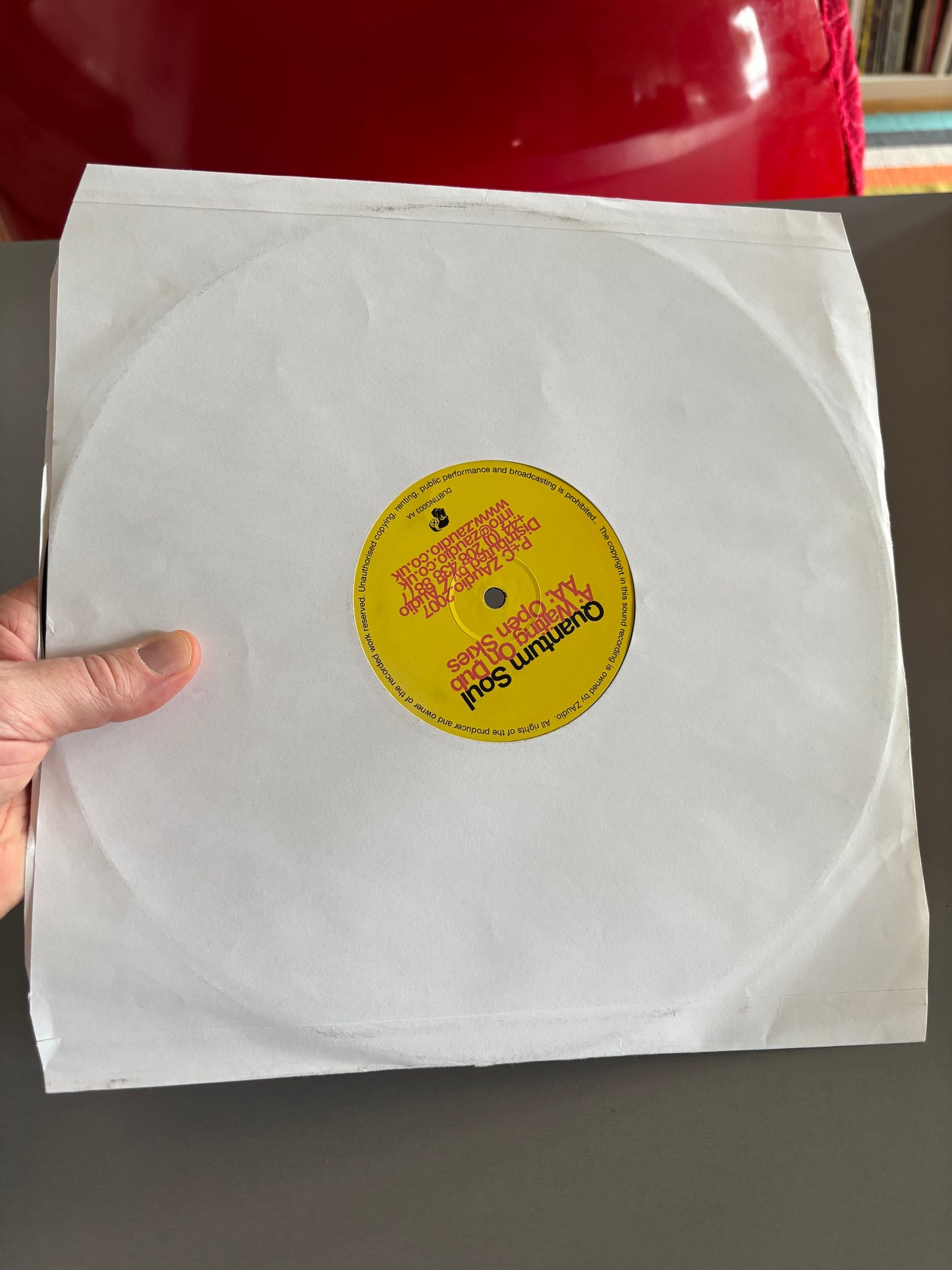 Quantum Soul: Waiting On Dub/Open Skies, 12inch, Only official pressing, Dubting, UK 2007