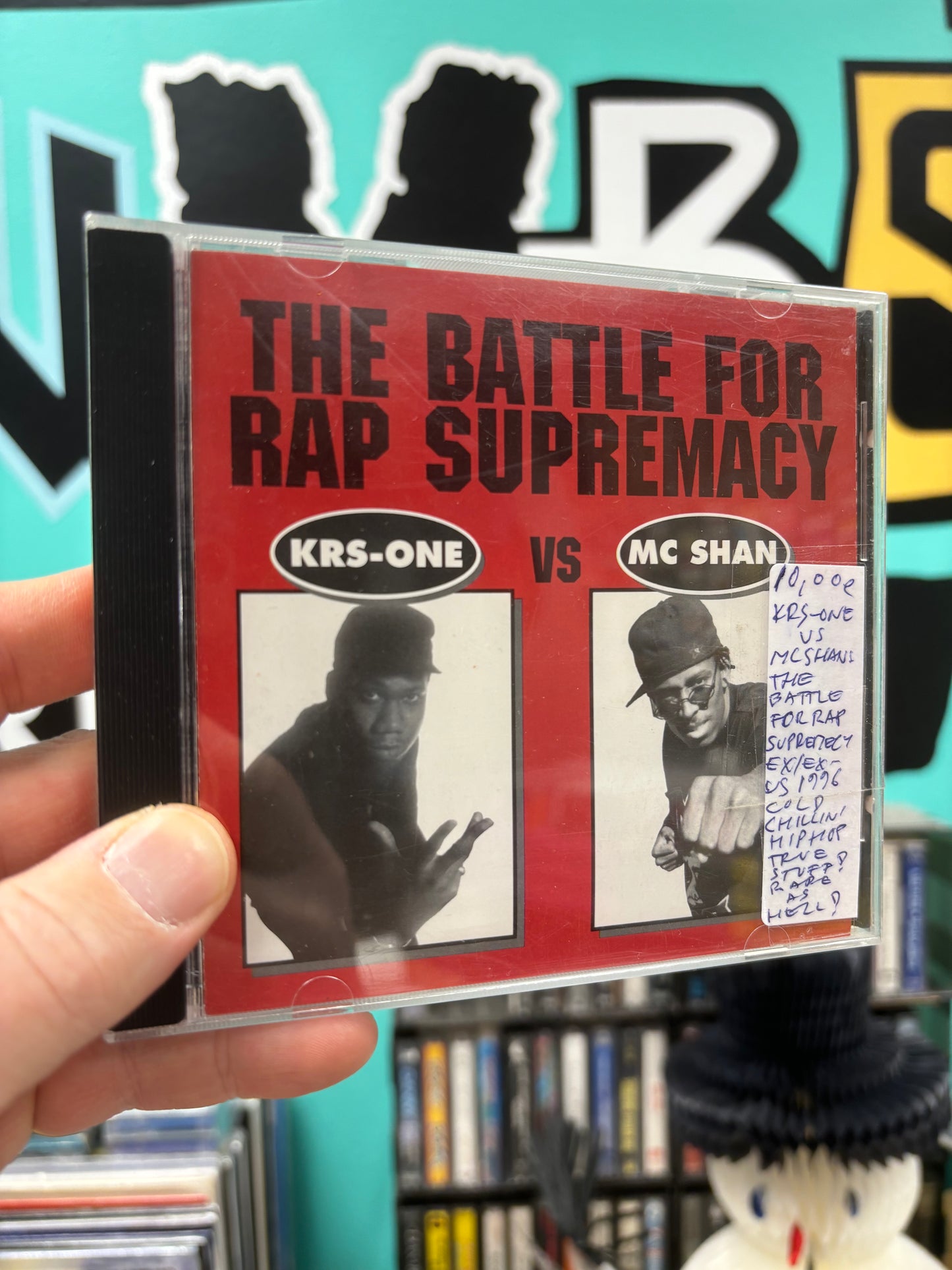 KRS-One Vs. MC Shan: Battle For Rap Supremacy, CD, OG, US 1996