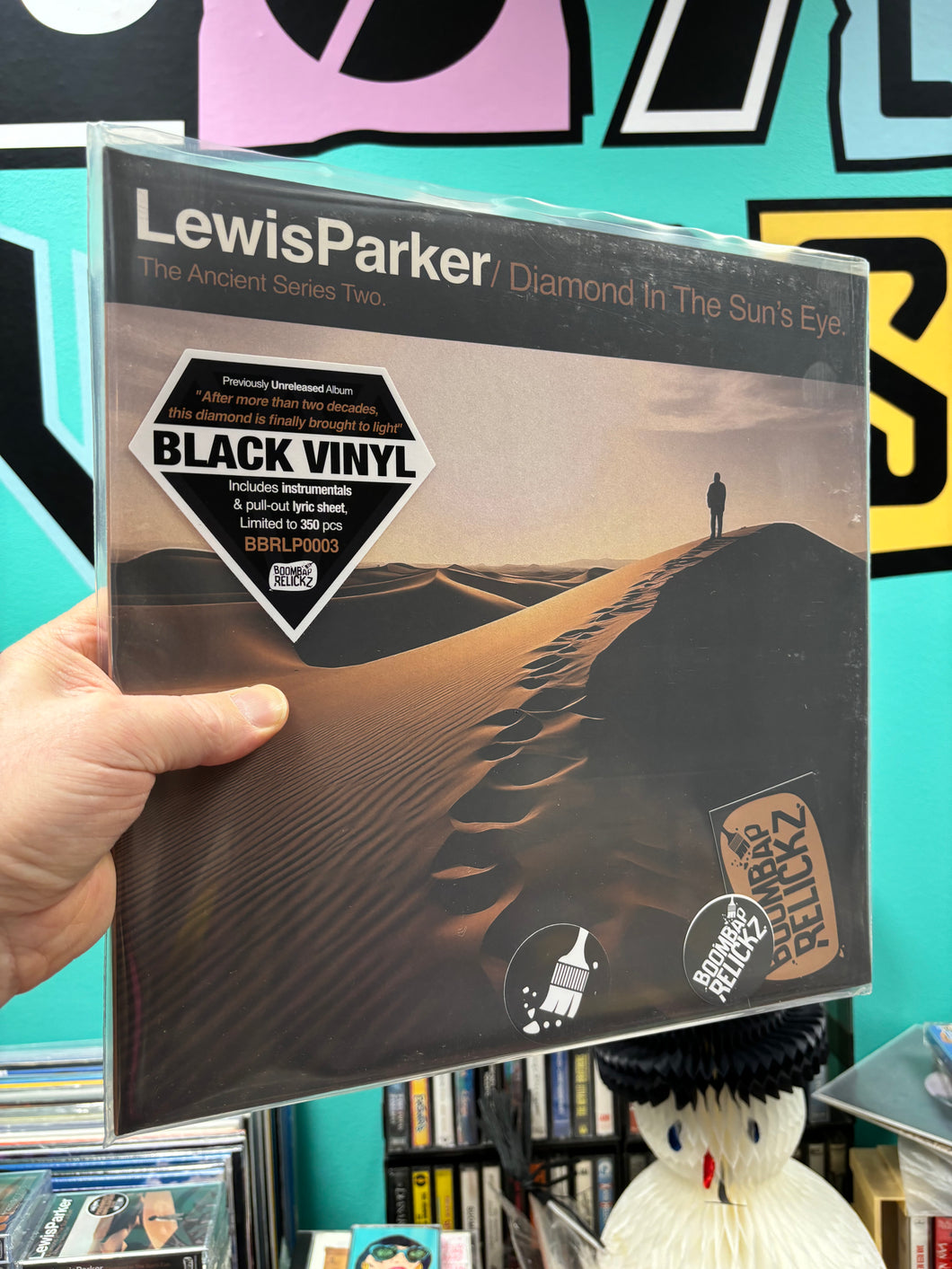 Lewis Parker: Diamond In The Sun’s Eye, 2LP, black vinyls, Netherlands 2024