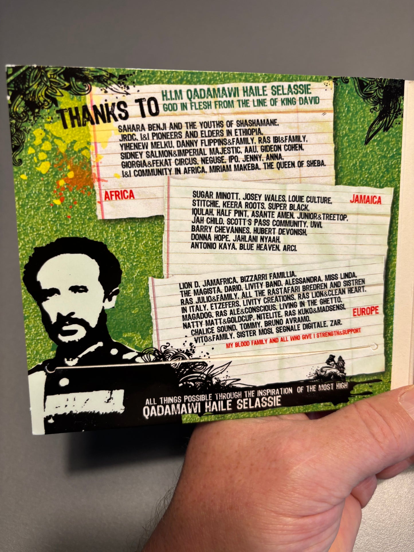 Ras Tewelde: One-Way Ticket Rasta At Home And Abroad, CD, Only pressing, Bizzarri Records, Europe 2011