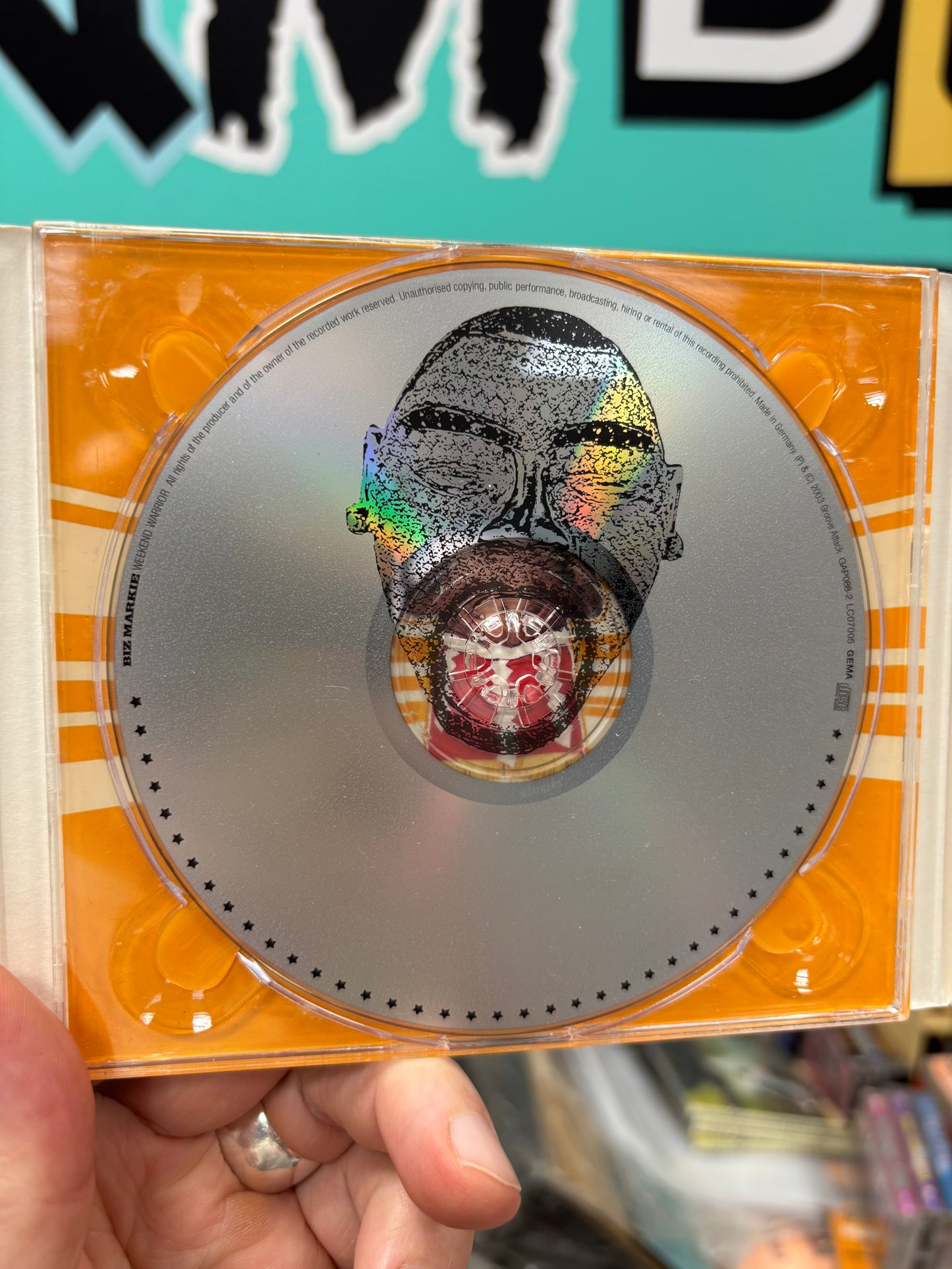 Biz Markie: Weekend Warrior, CD, Limited Edition, Groove Attack Productions, Superrappin, Europe 2003