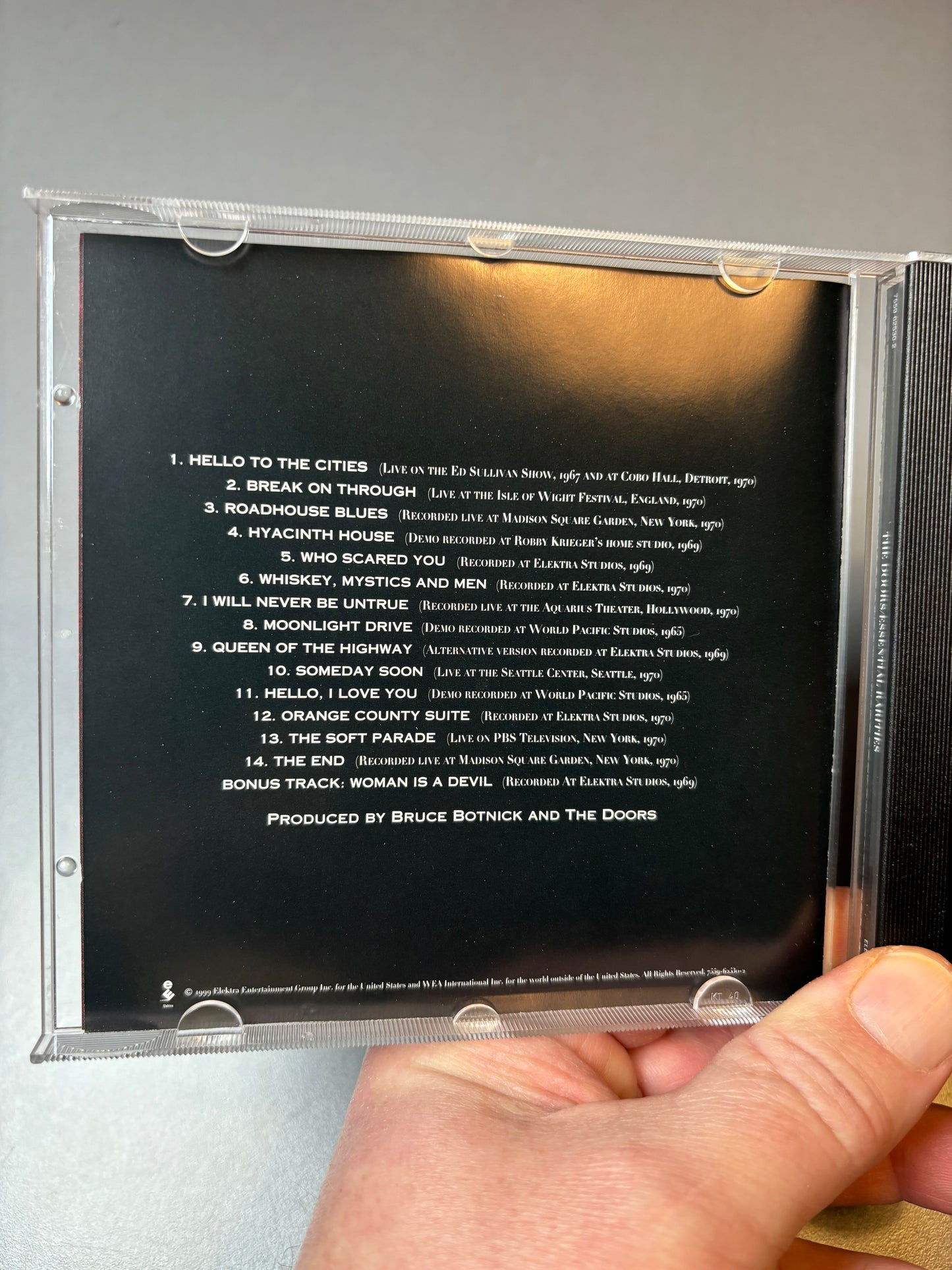 The Doors: Essential Rarities, CD, remastered, Elektra, Europe 1999