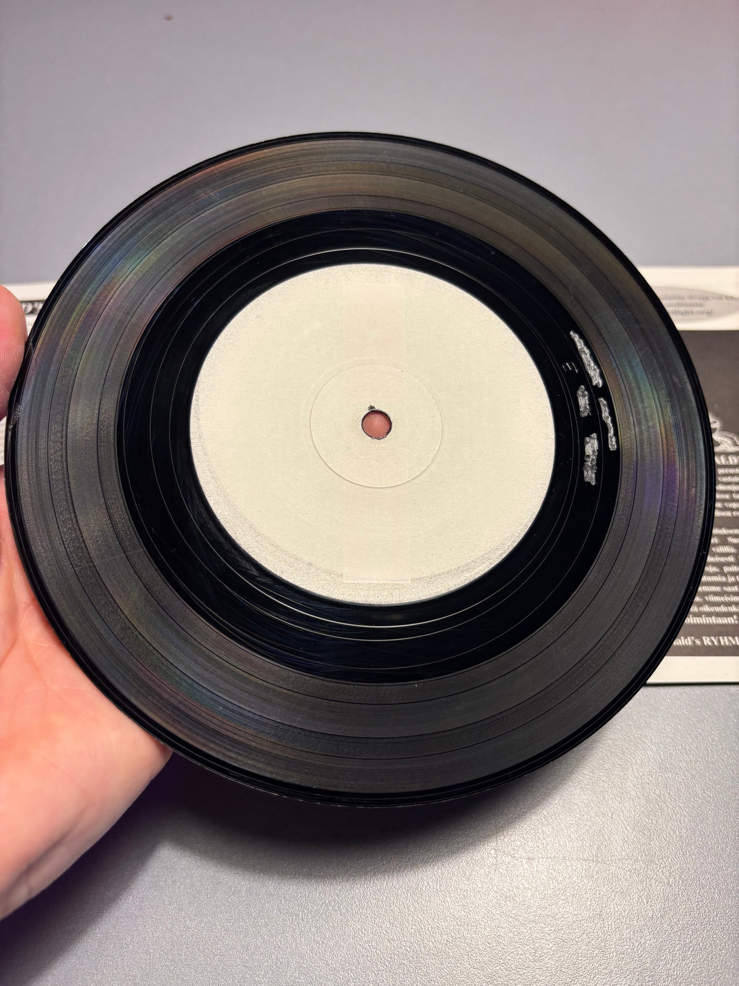 MCD: A Movement Changing The Direction, 7inch, Only pressing, Not On Label, Finland 1996