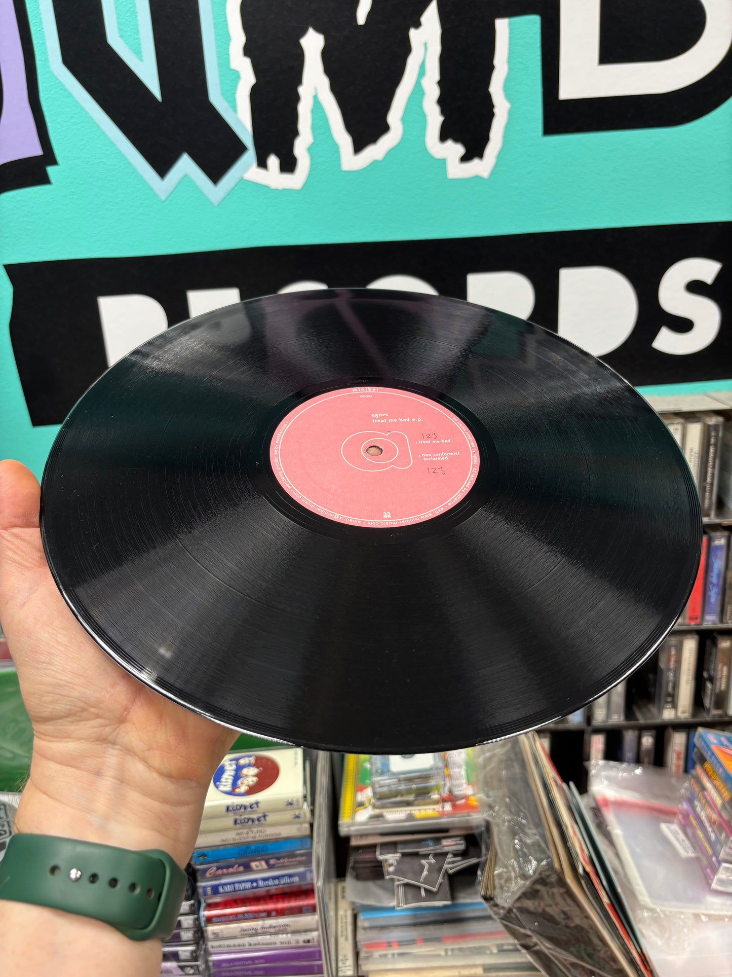 Agnes: Treat Me Bad E.P., 12inch, Only pressing, Minibar, France 2005