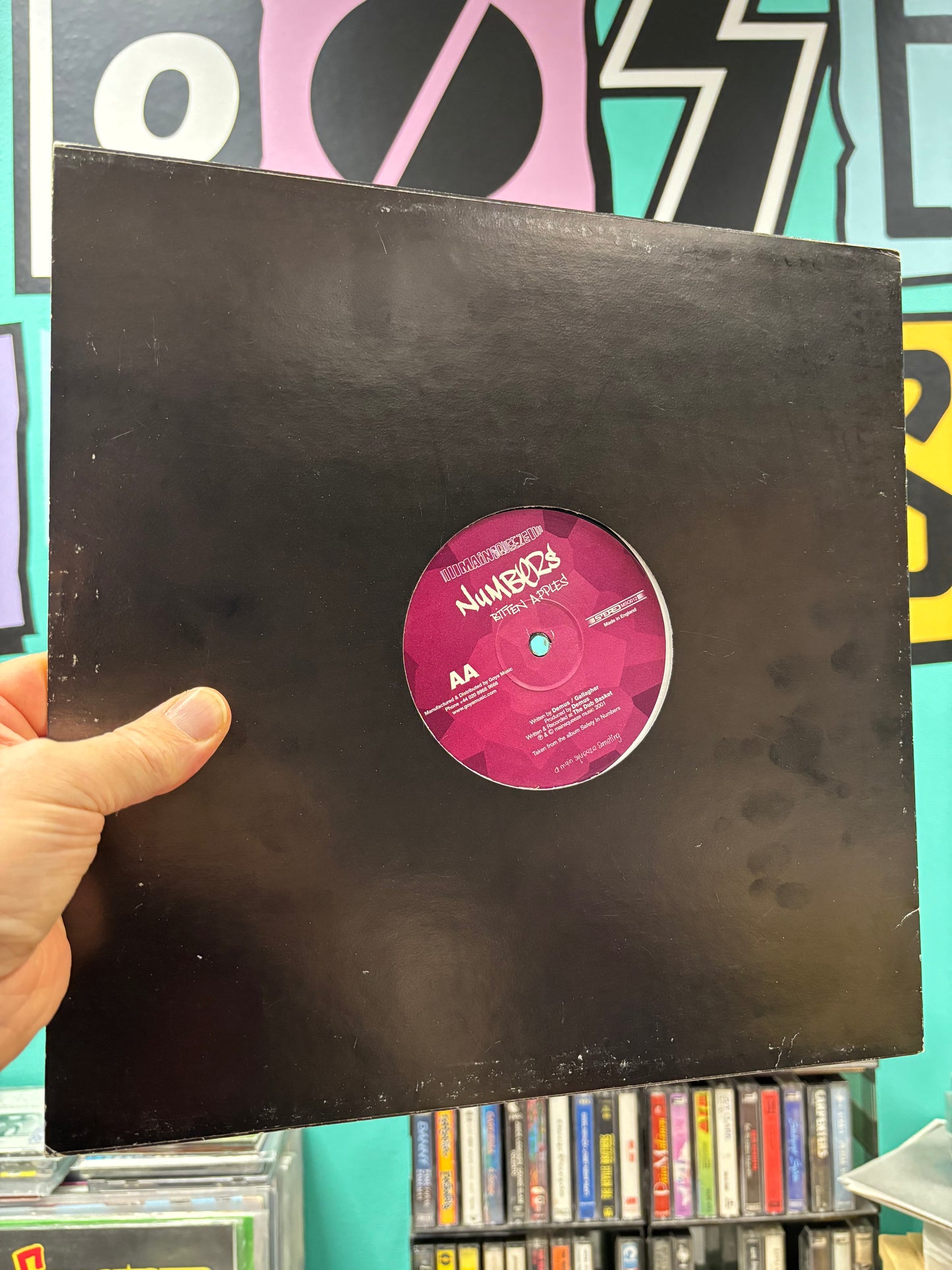 Numbers: Ballard Of Mardou Fox, 12inch, Only official pressing, Main Squeeze, UK 2001