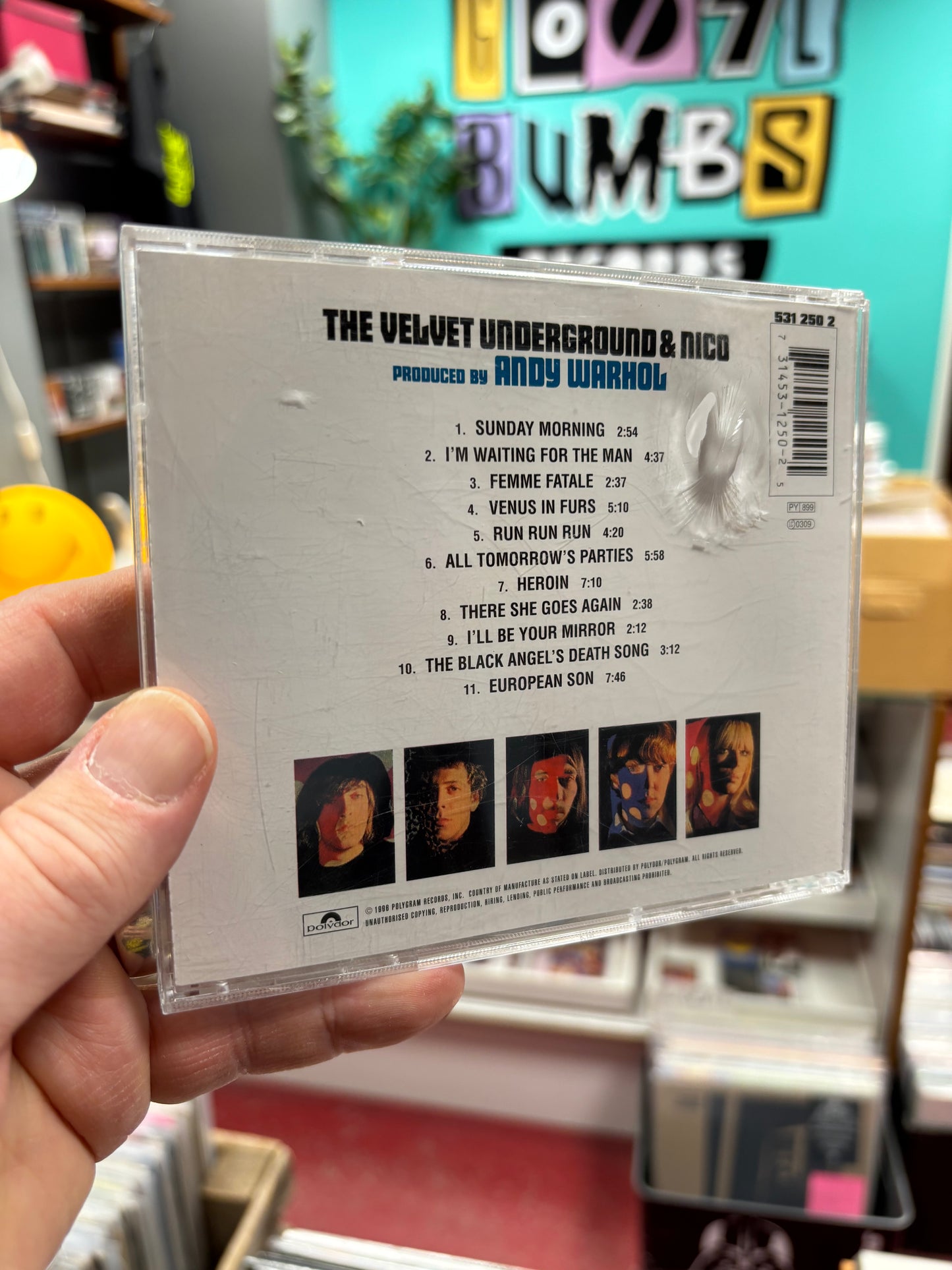 The Velvet Underground: The Velvet Underground & Nico, CD, reissue, remastered, Europe 1996
