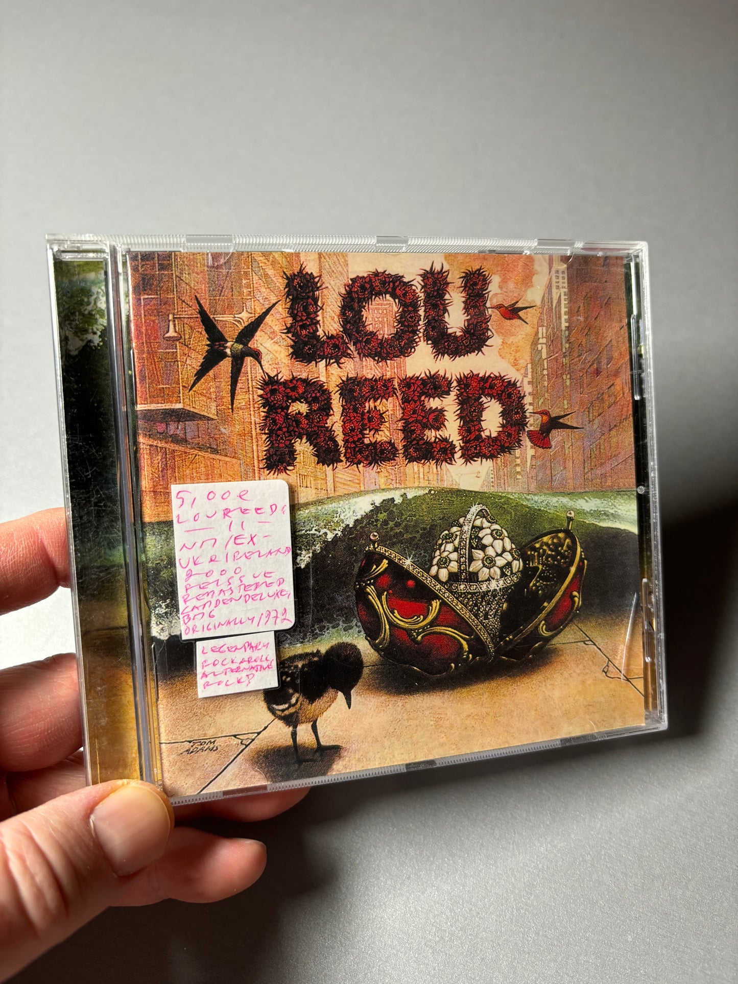 Lou Reed: Lou Reed, CD, reissue, remastered, Camden Deluxe, BMG, UK & Ireland 2000