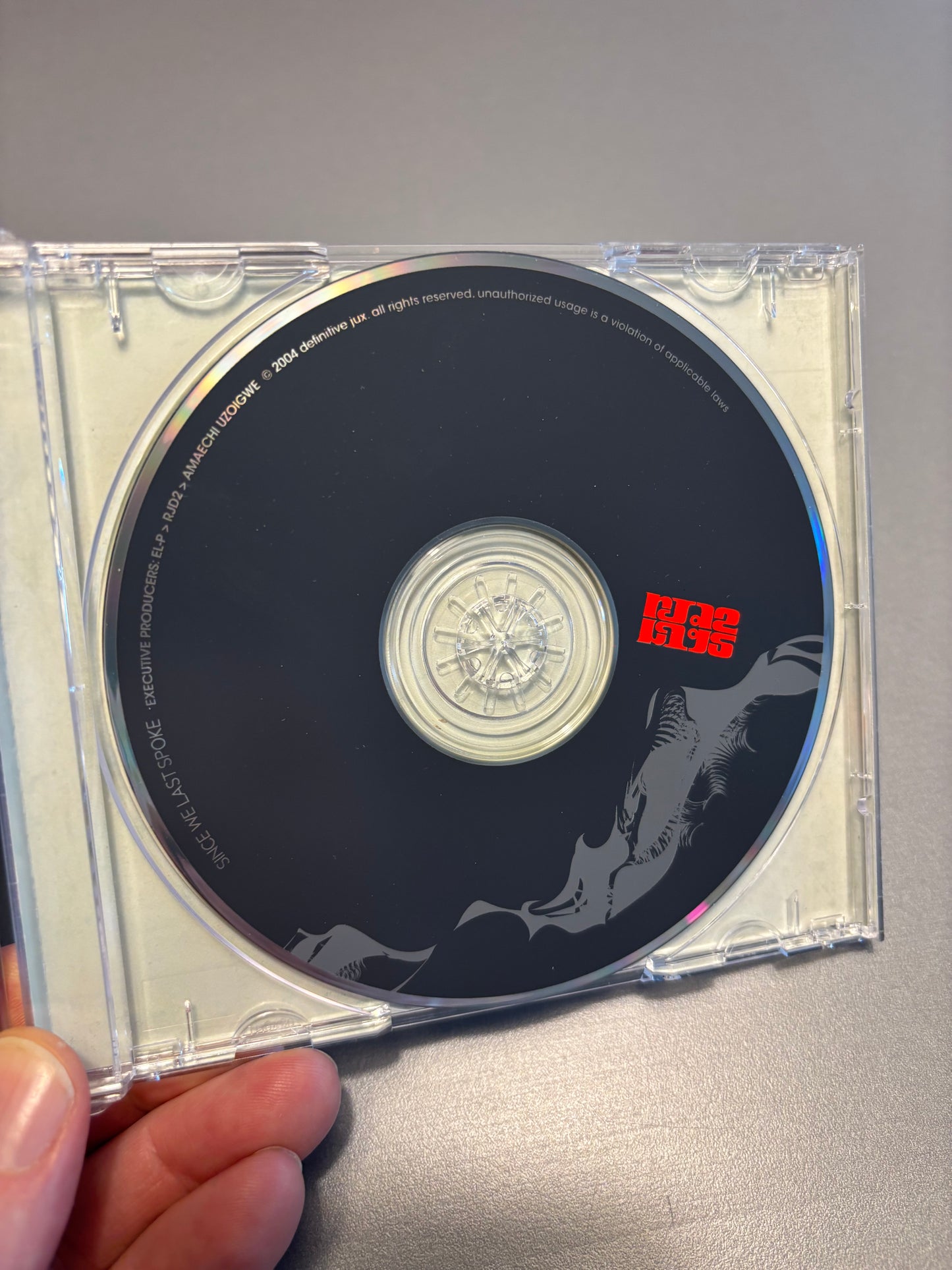RJD2: Since We Last Spoke, CD, 1st pressing, Definitive Jux, US 2004