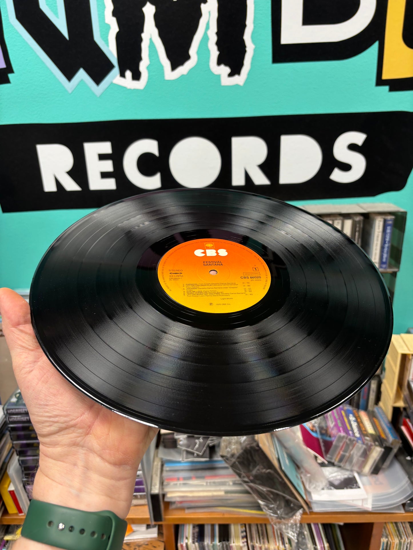 Santana: Festivál, LP, CBS, Europe 1977