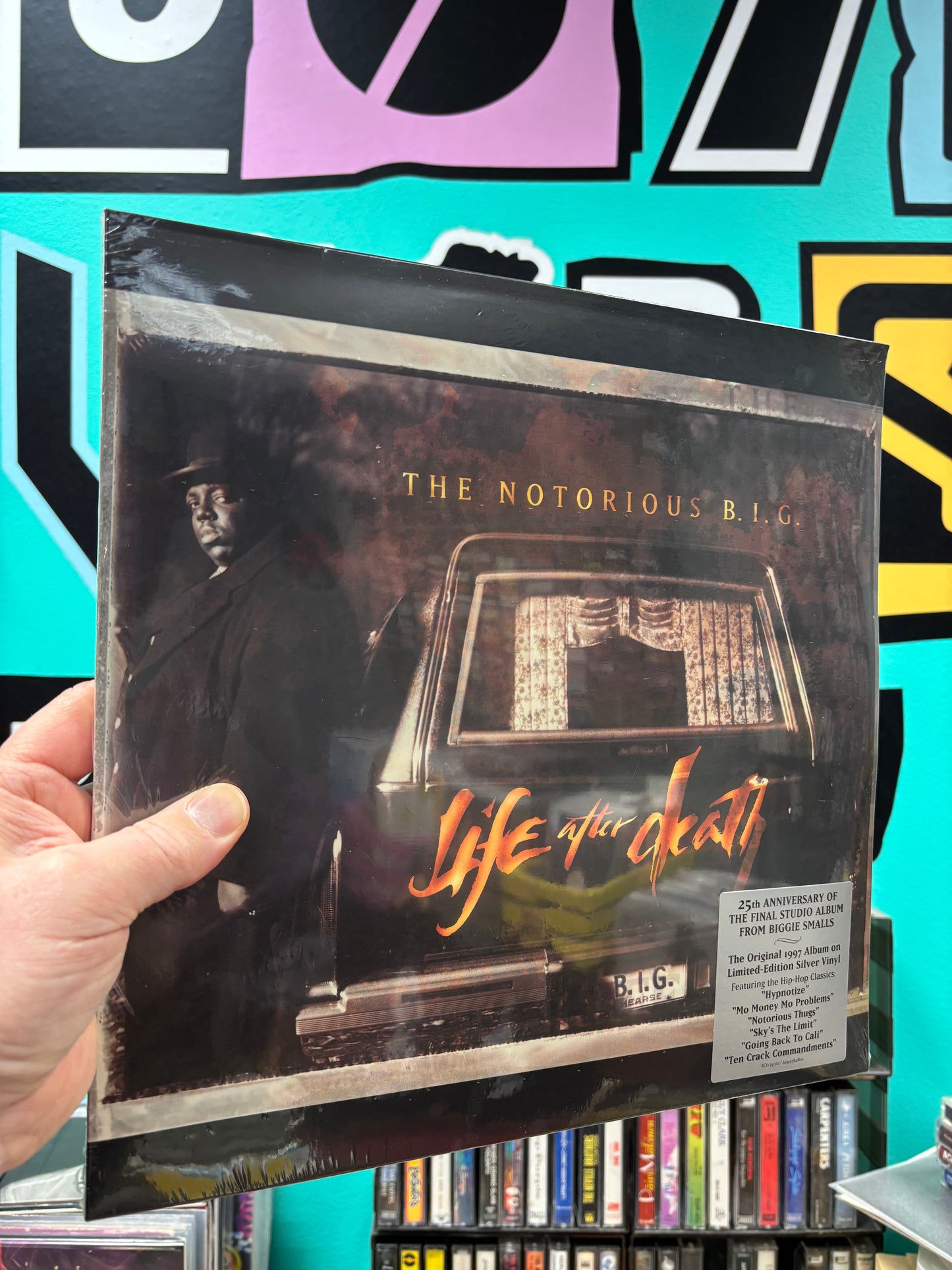 The Notorious B.I.G. : Life After Death (25th Anniversary Of The Final Studio Album From Biggie Smalls), reissue, 3LP, Silver coloured, Limited Edition, Bad Boy Entertainment, Europe 2022