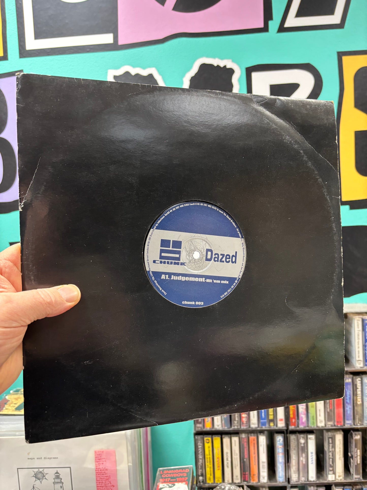 Dazed: Judgement, 12inch, Only pressing, Chunk, UK 2000