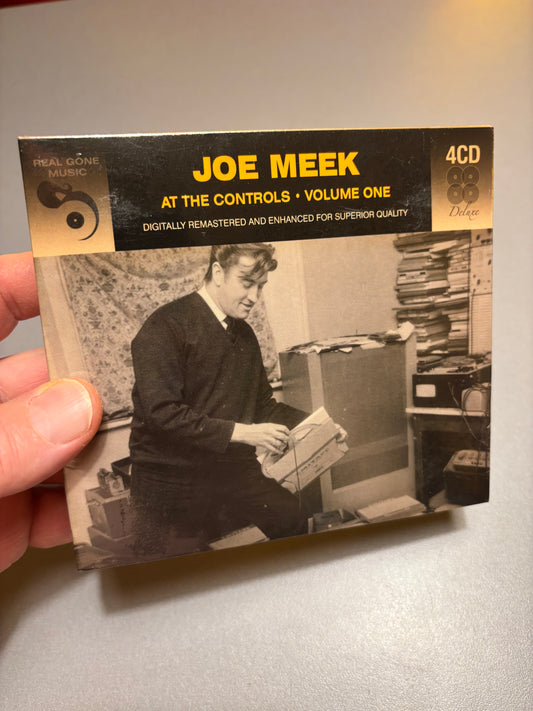 Joe Meek: At The Controls - Volume One, 4CD, Compilation, Deluxe Edition, Eight Panel Digipak, Only pressing, Real Gone Music Company, UK 2017