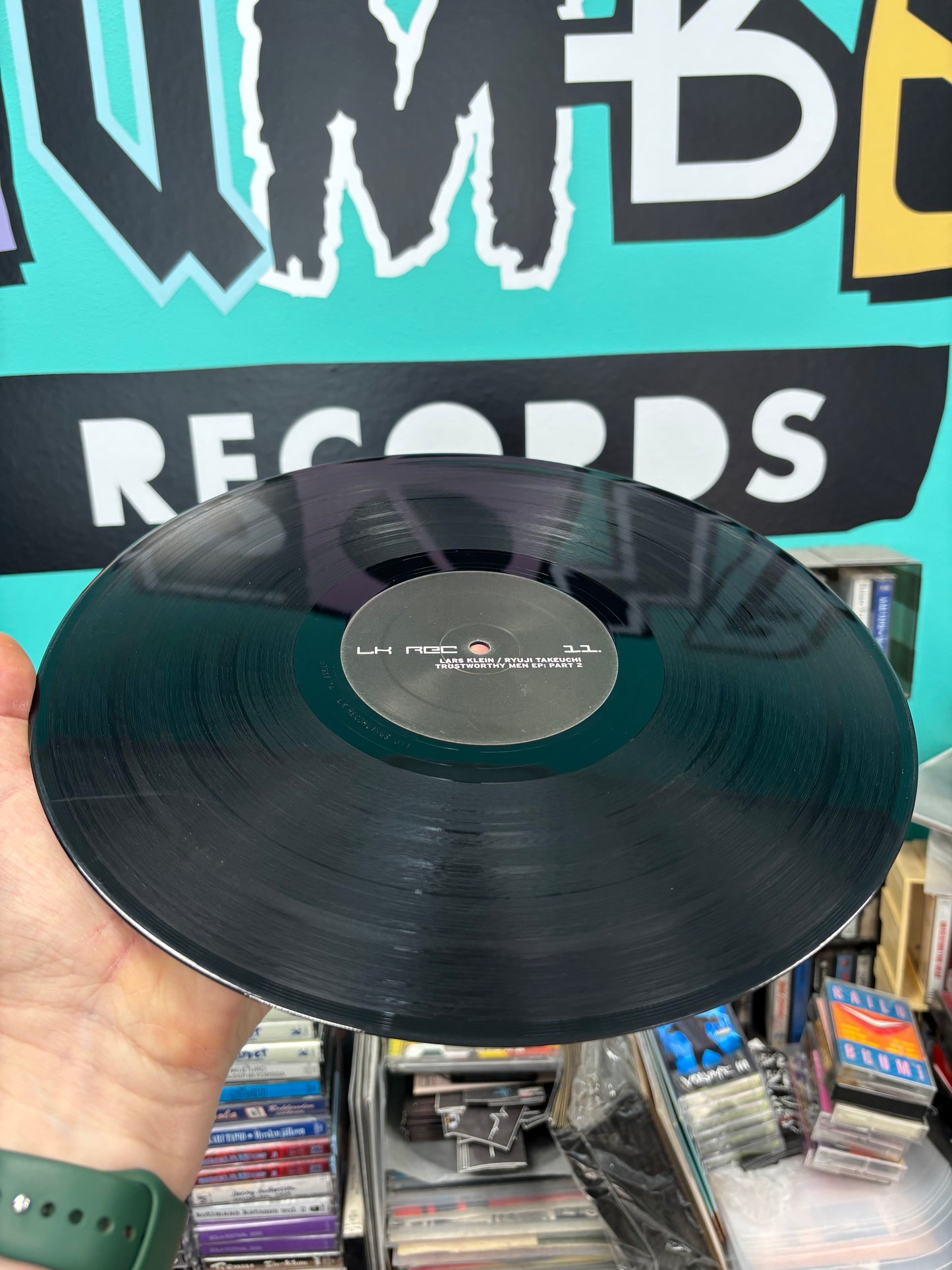 Lars Klein/Ryuji Takeuchi: Trustworthy Men EP, 12inch, Only official pressing, LK Rec, Germany 2004