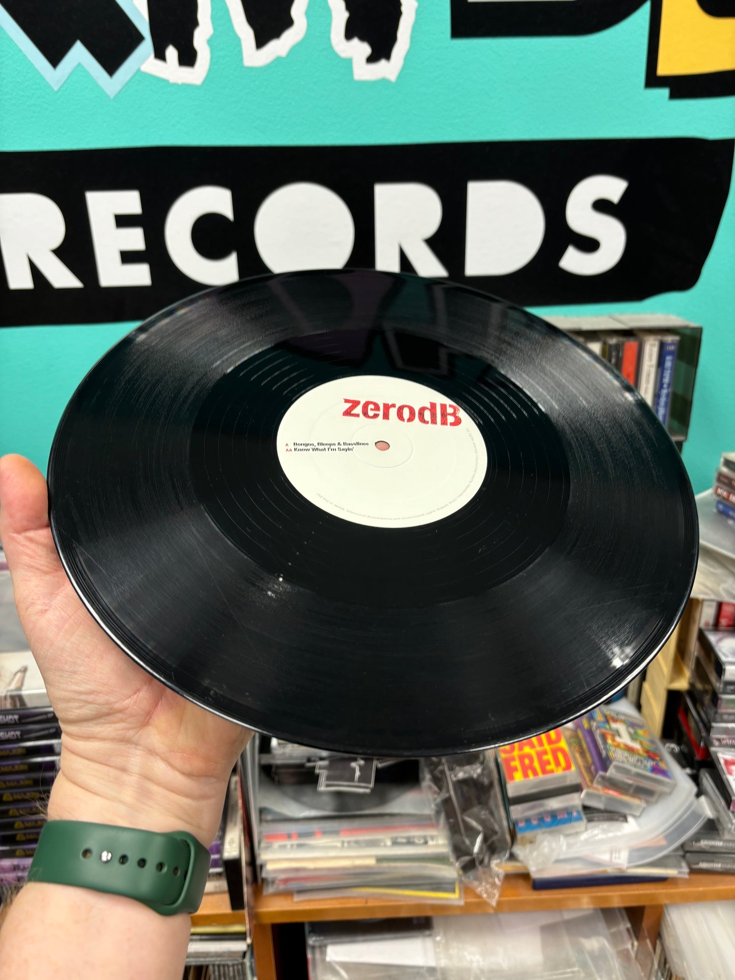 Zero dB: Bongos, Bleeps & Basslines, 4 X 12inch, gatefold, Only vinyl pressing, Ninja Tune, UK 2006