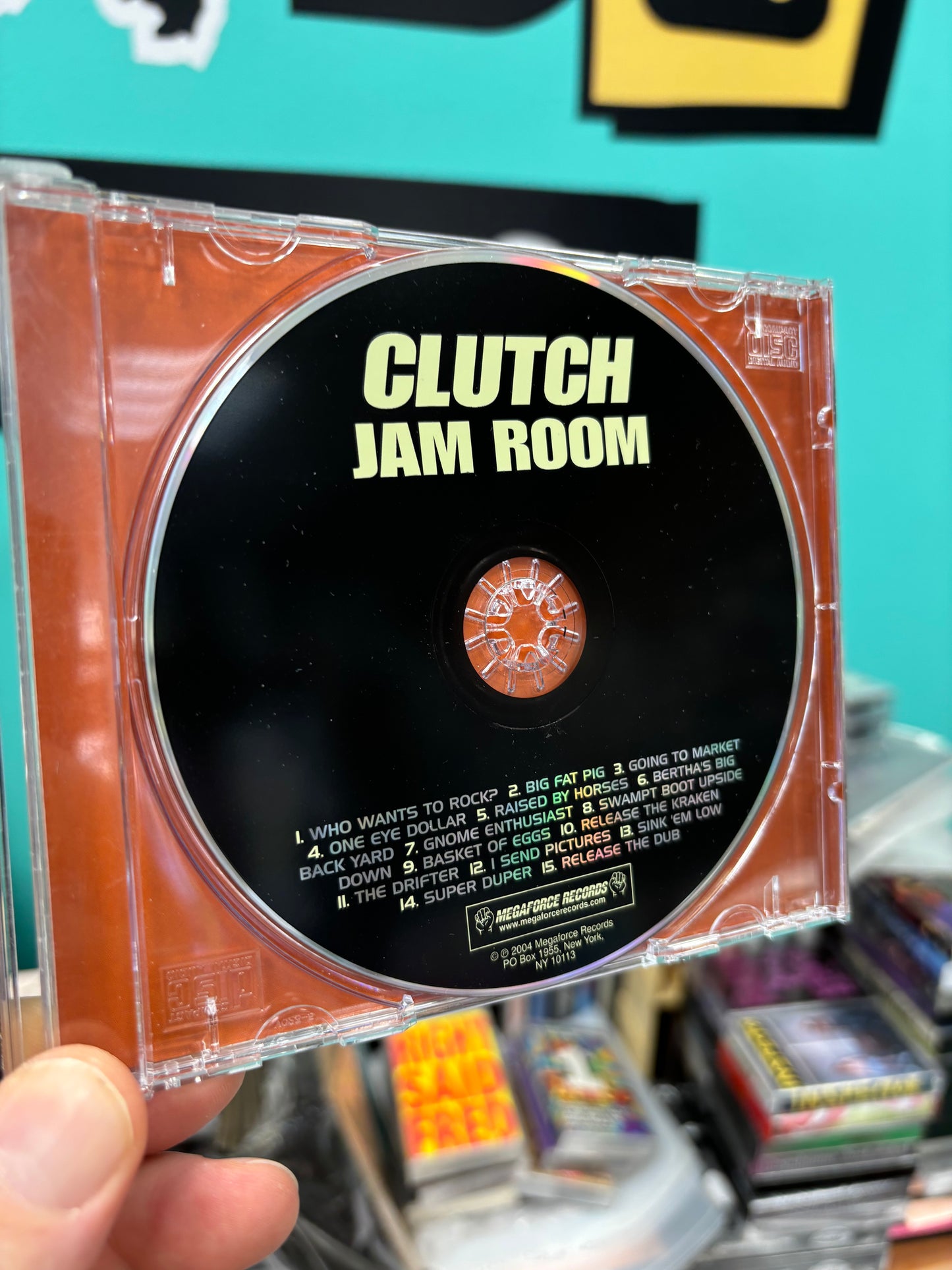 Clutch: Jam Room, CD, reissue, Megaforce Records, US 2004