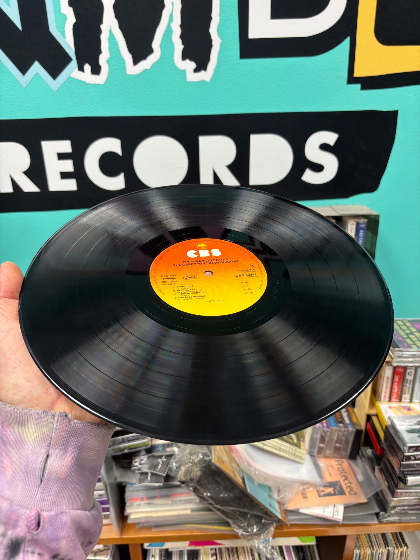 The Gerry Mulligan Quartet: My Funny Valentine 1958-1962, 2LP, compilation, reissue, gatefold, CBS, Europe 1974