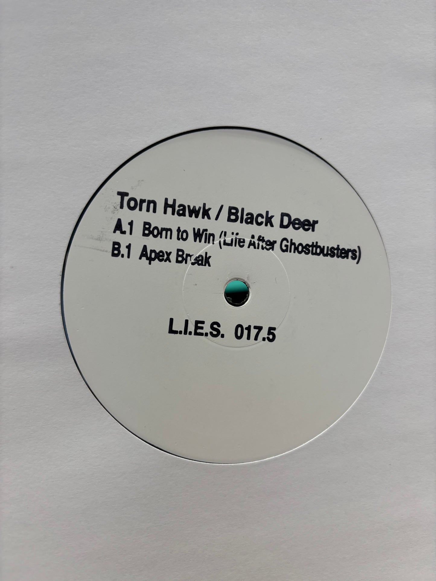 Torn Hawk/Black Deer: Born To Win (Life After Ghostbusters)./Apex Break, 12inch, Only pressing, L.I.E.S. Records, US 2013