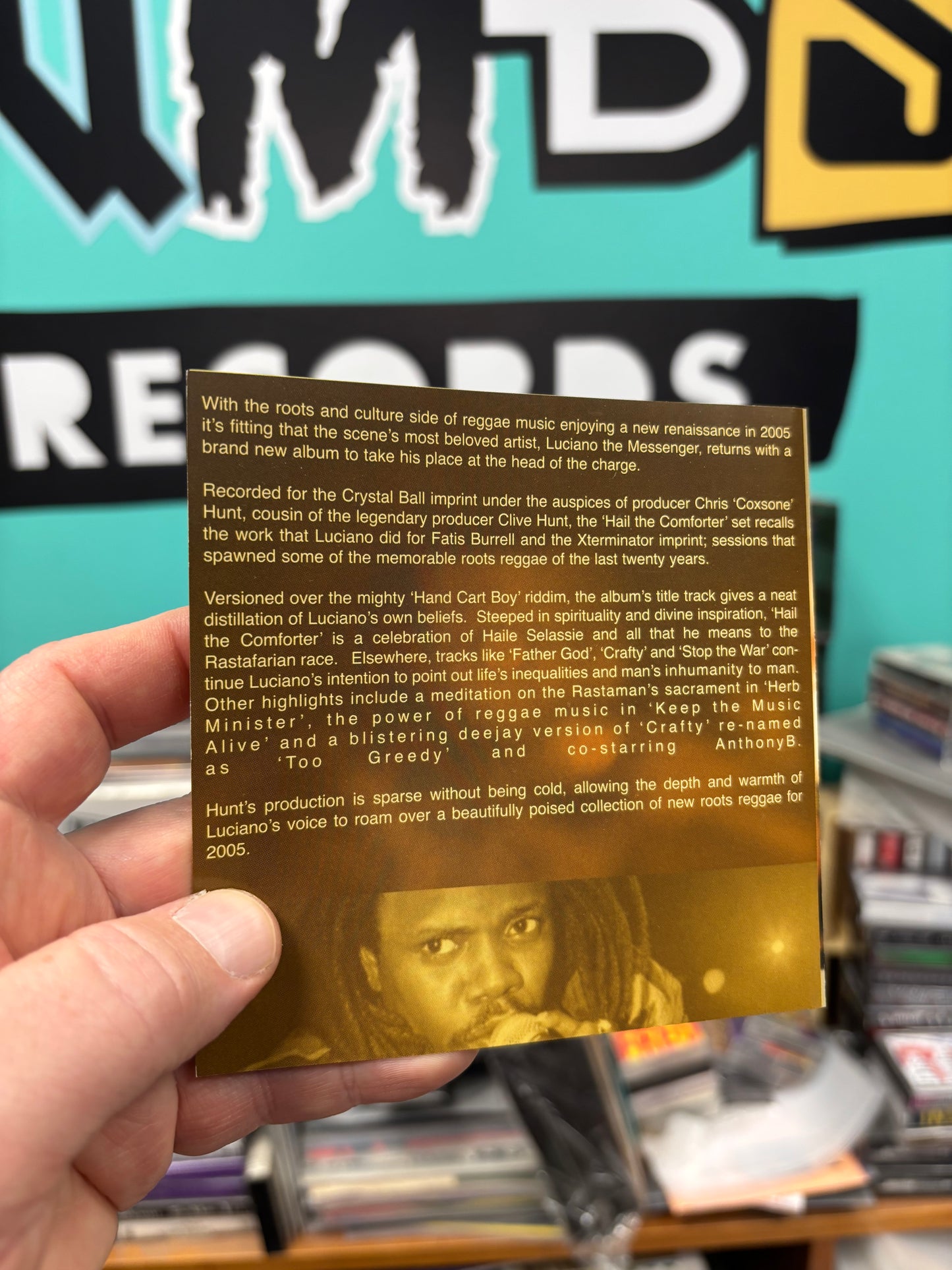 Luciano: Hail From The Comforter, CD, Charm, UK 2005