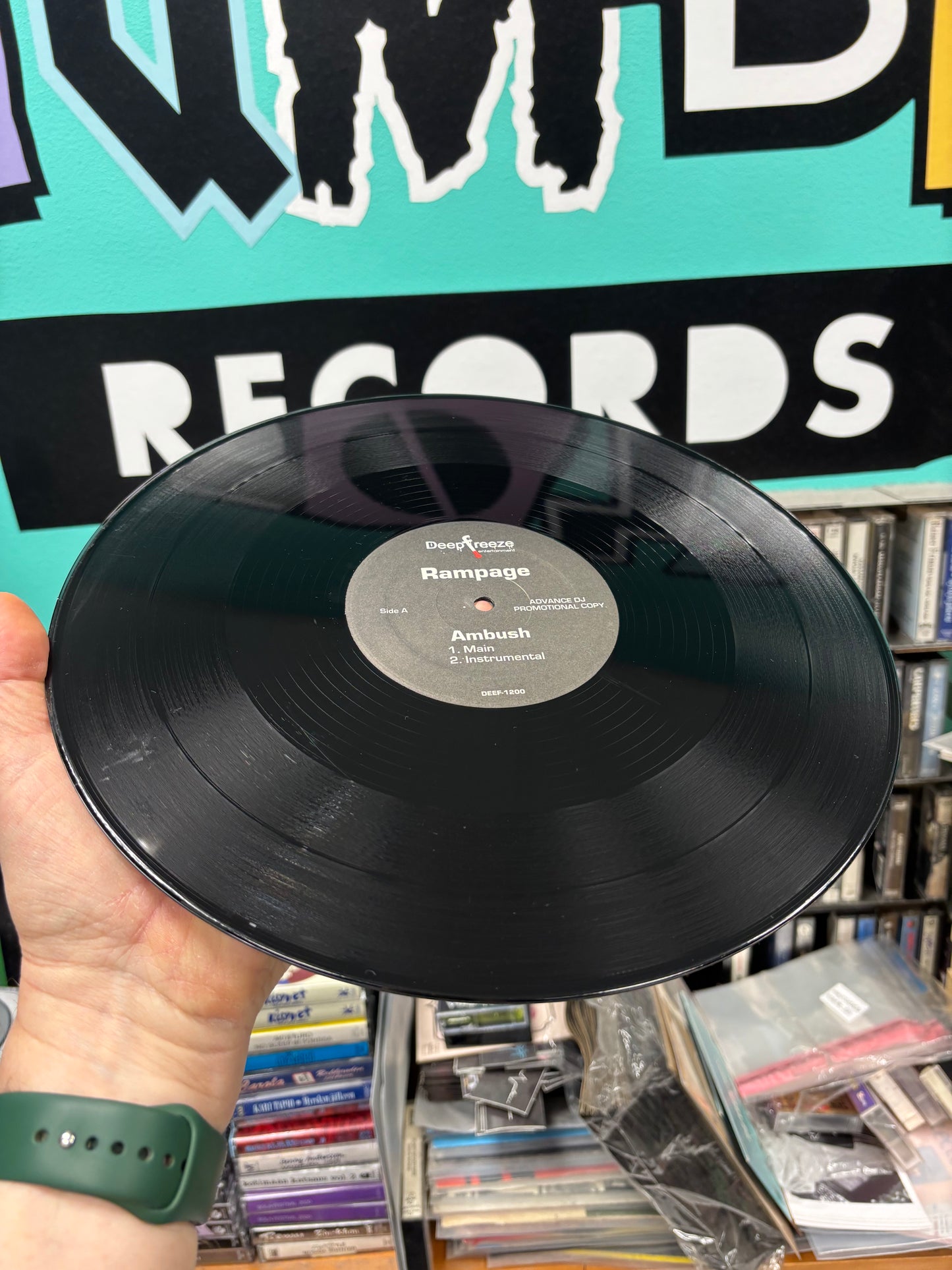 Rampage: Ambush/Flip It, 12inch, Only pressing, Promo, Deep Freeze Entertainment, US 2007