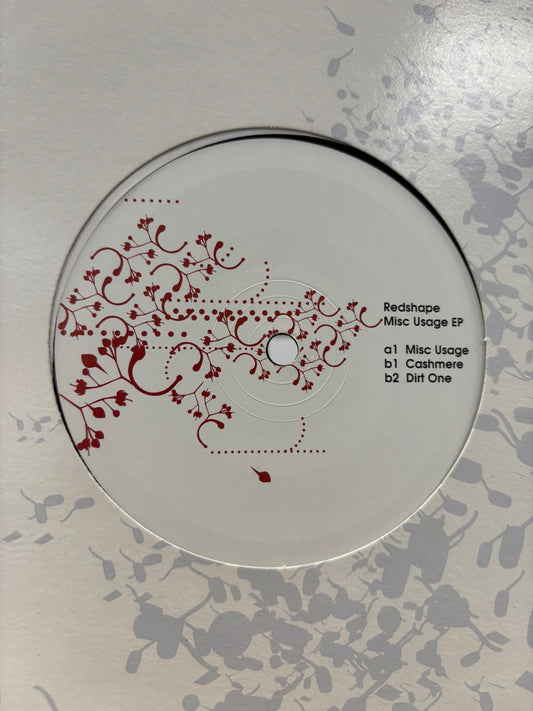 Redshape: Misc Usage EP, 12inch, Only official pressing, Delsin, Netherlands 2006