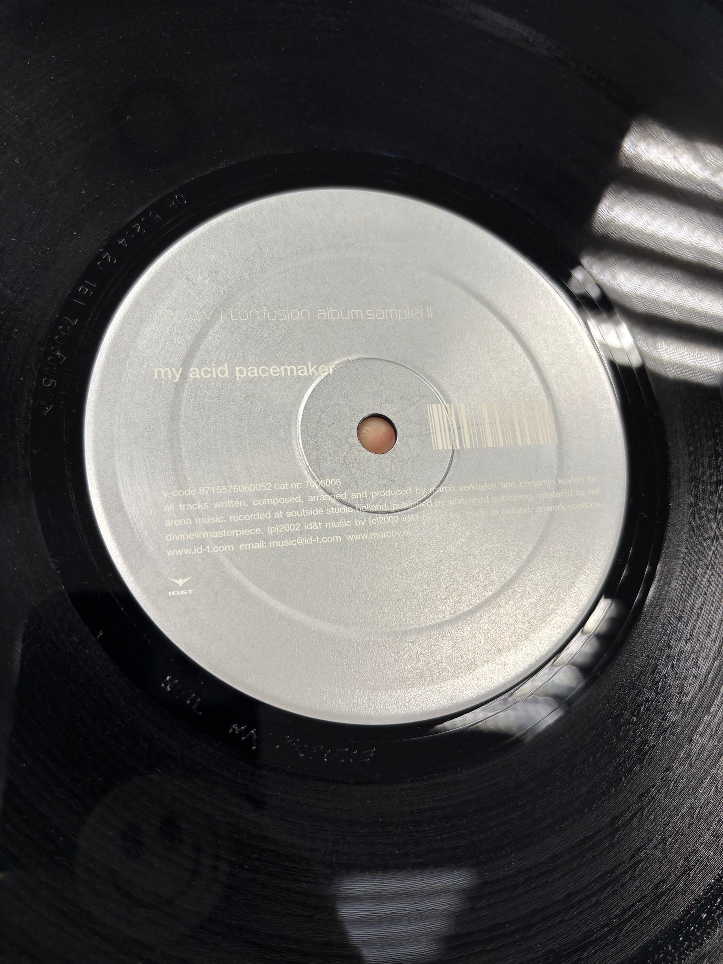 Marco V: Con:Fusion Album Sampler II, 2x12inch, Only official vinyl pressing, ID&T, Netherlands 2002