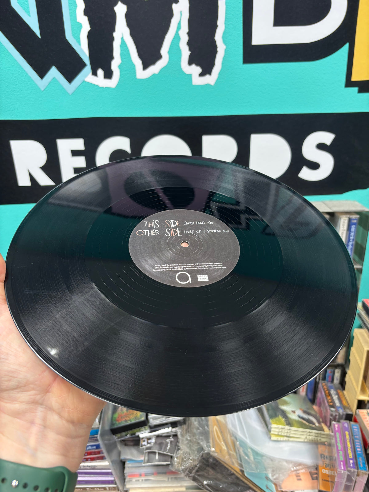 Teenage Bad Girl: Hands Of A Stranger, 12inch, 1st pressing, Archibell, France 2006