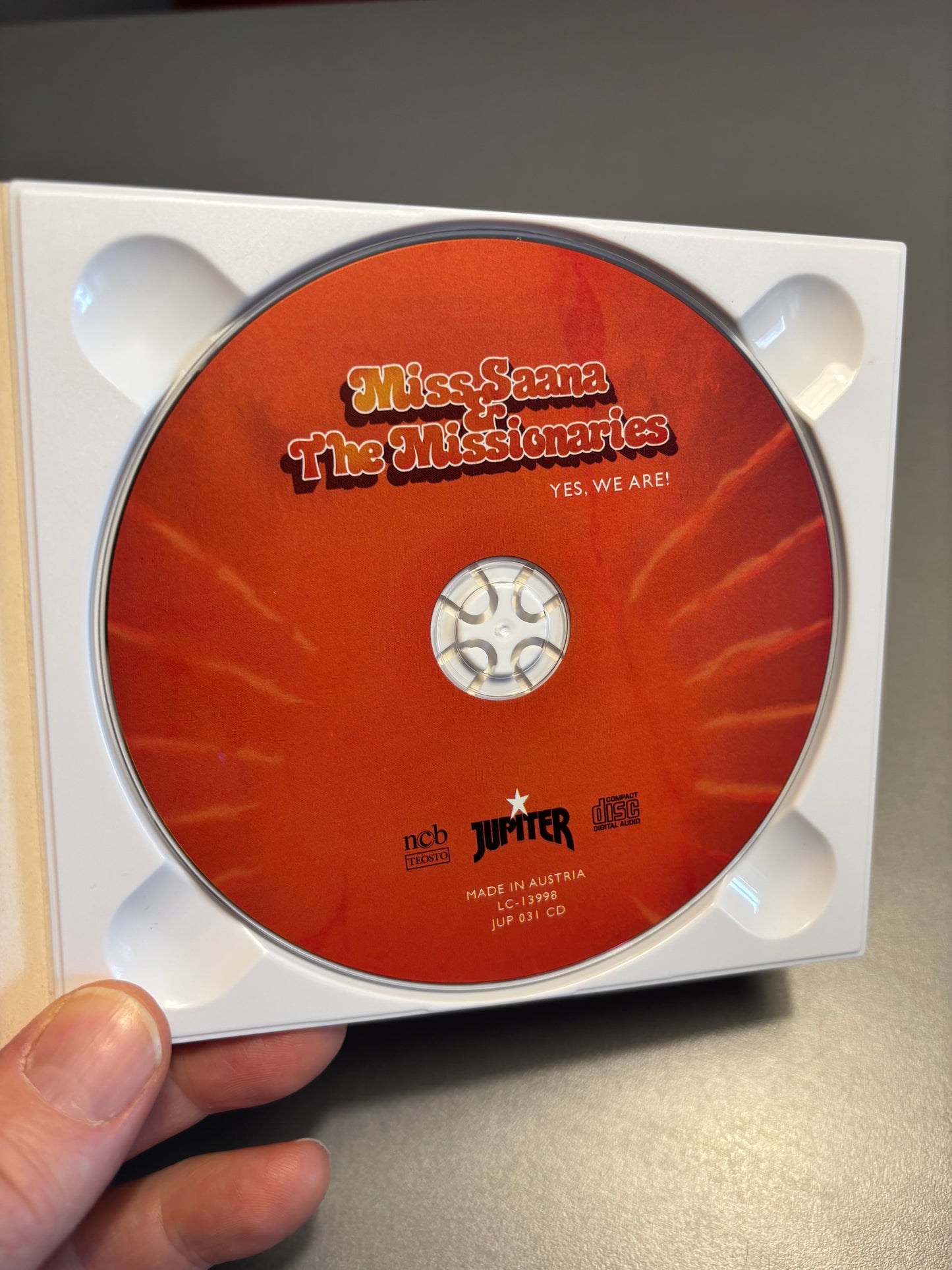 Miss Saana & The Missionaries: Yes, We Are!, CD, Only pressing, Jupiter, Finland 2009