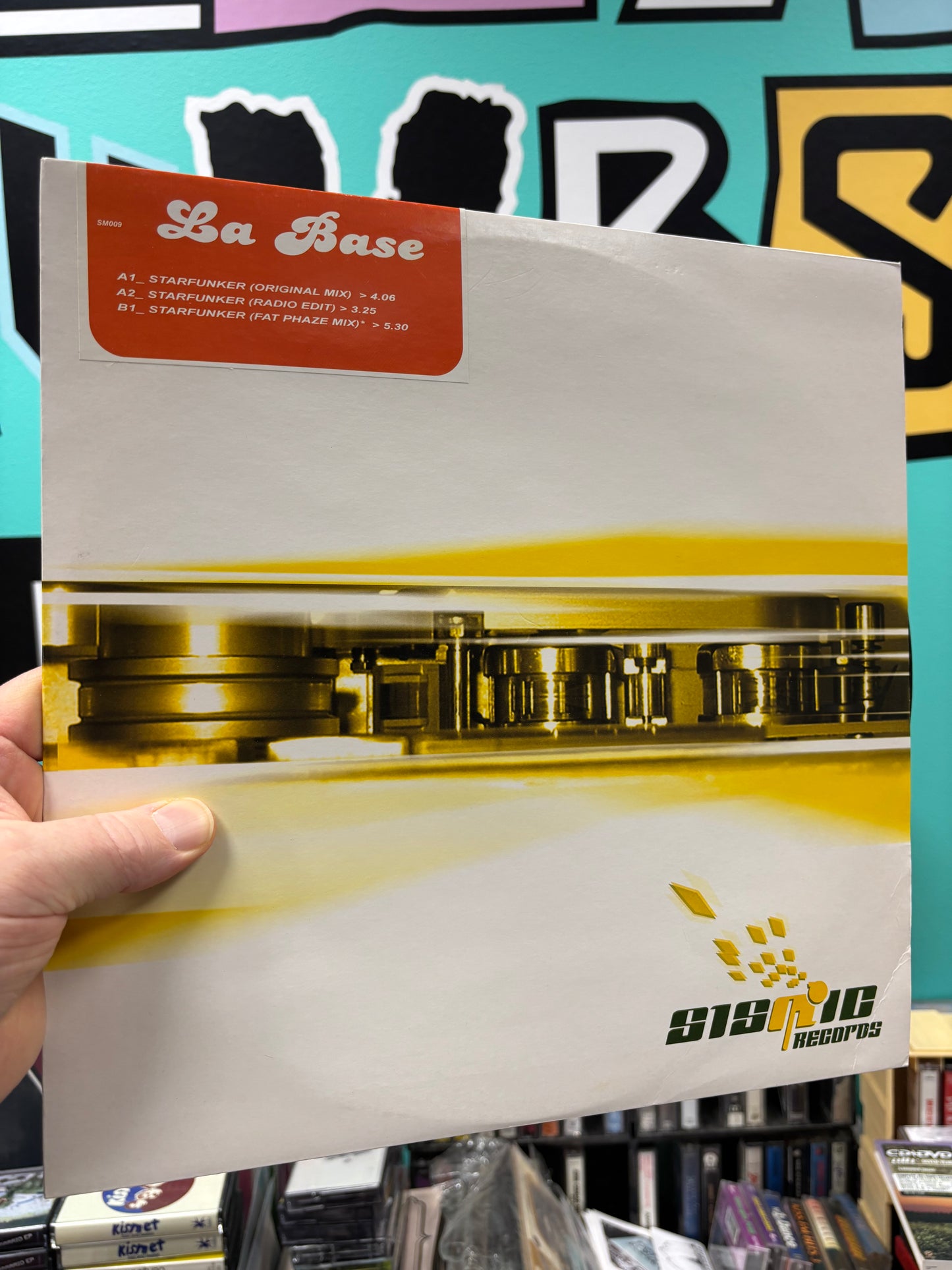 La Base: Starfunker, 12inch, Only official pressing, Sismic Music, France 2004