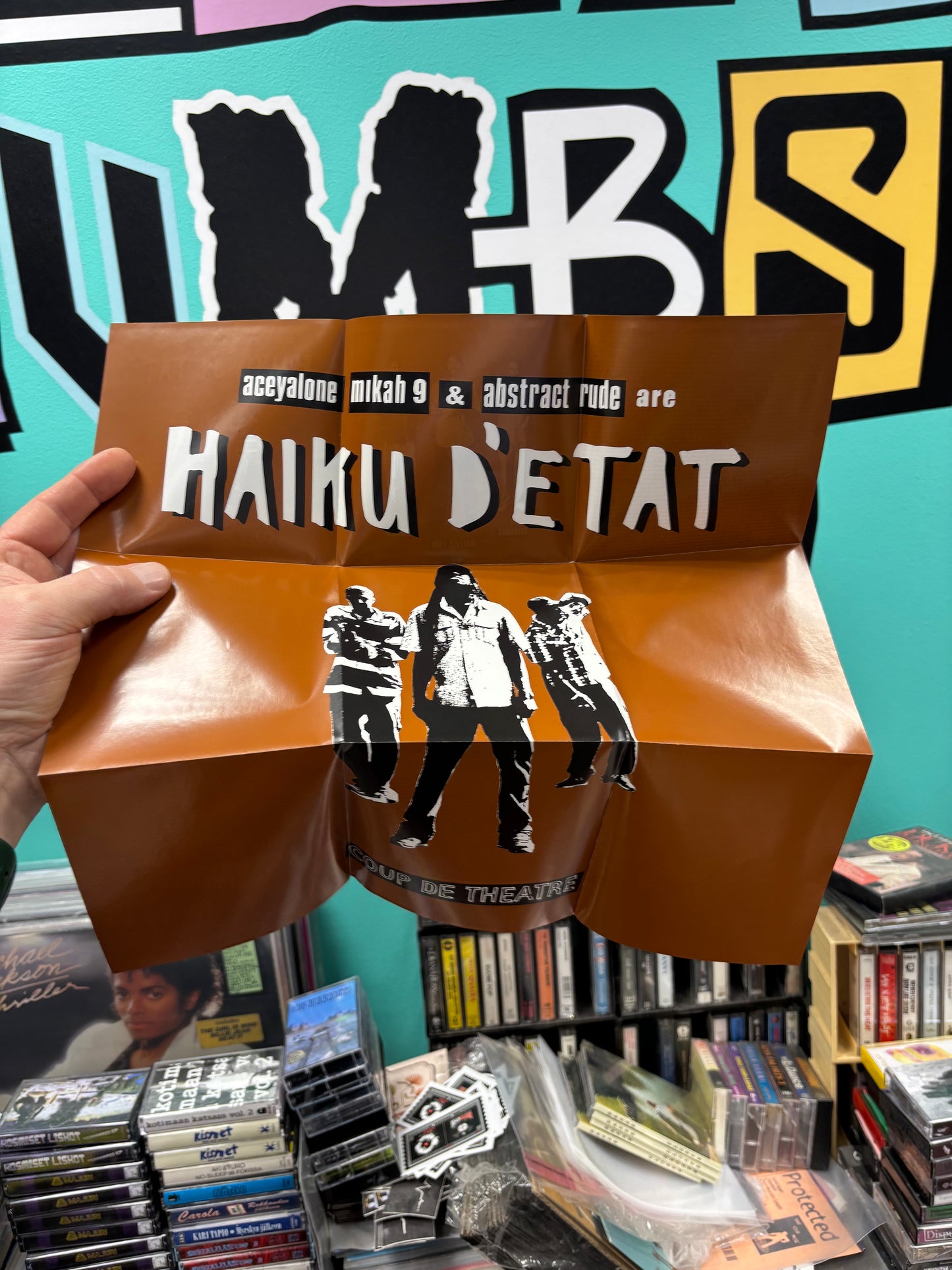 Haiku D’Etat (Aceyalone, Mikah 9 & Abstract Rule): Coup De Theatre, CD, DVD, Decon, Project Blowed, Europe 2004