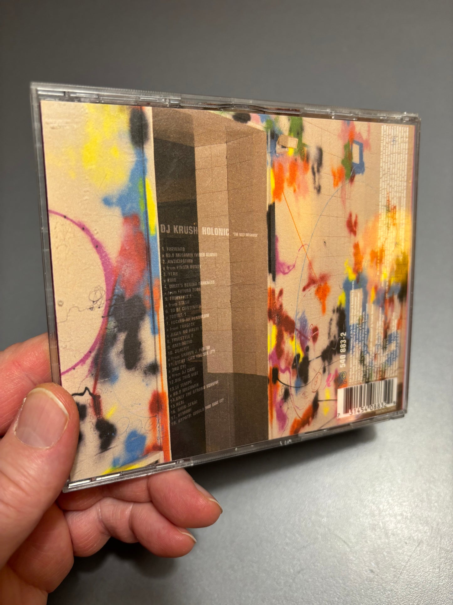 DJ Krush: Holonic ’The Self Megamix’, CD, Mo Wax, UK 1998