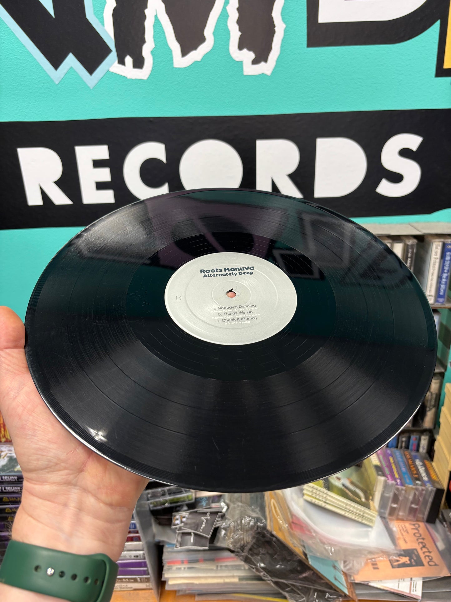 Roots Manuva: Alternately Deep, 2LP, Only vinyl pressing, Big Dada Recordings, UK 2006