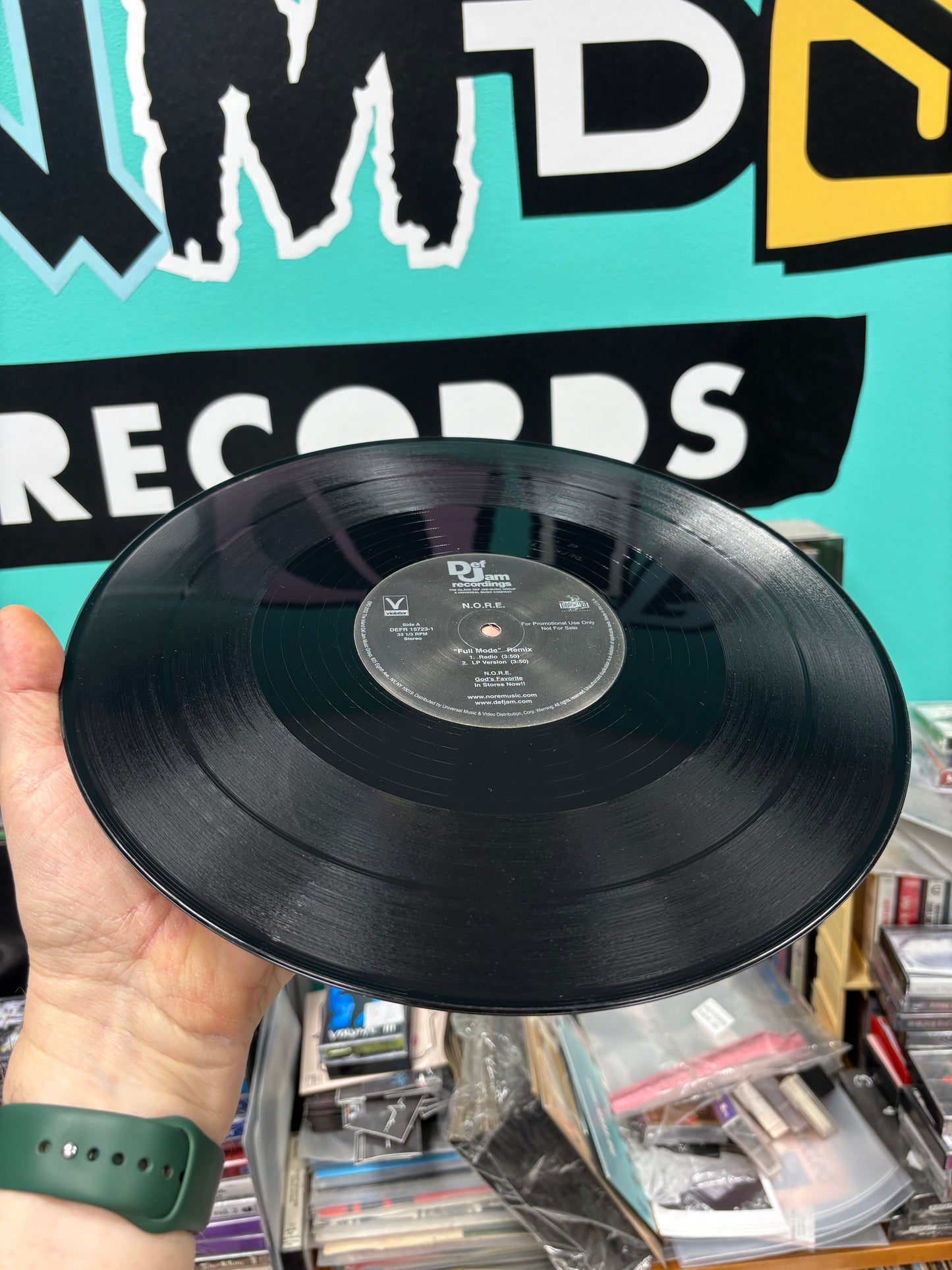 N.O.R.E. and Capone: Full Mode (Remix), 12inch, Promo, Def Jam Recordings, Violator, Thugged Out Entertainment, US 2002