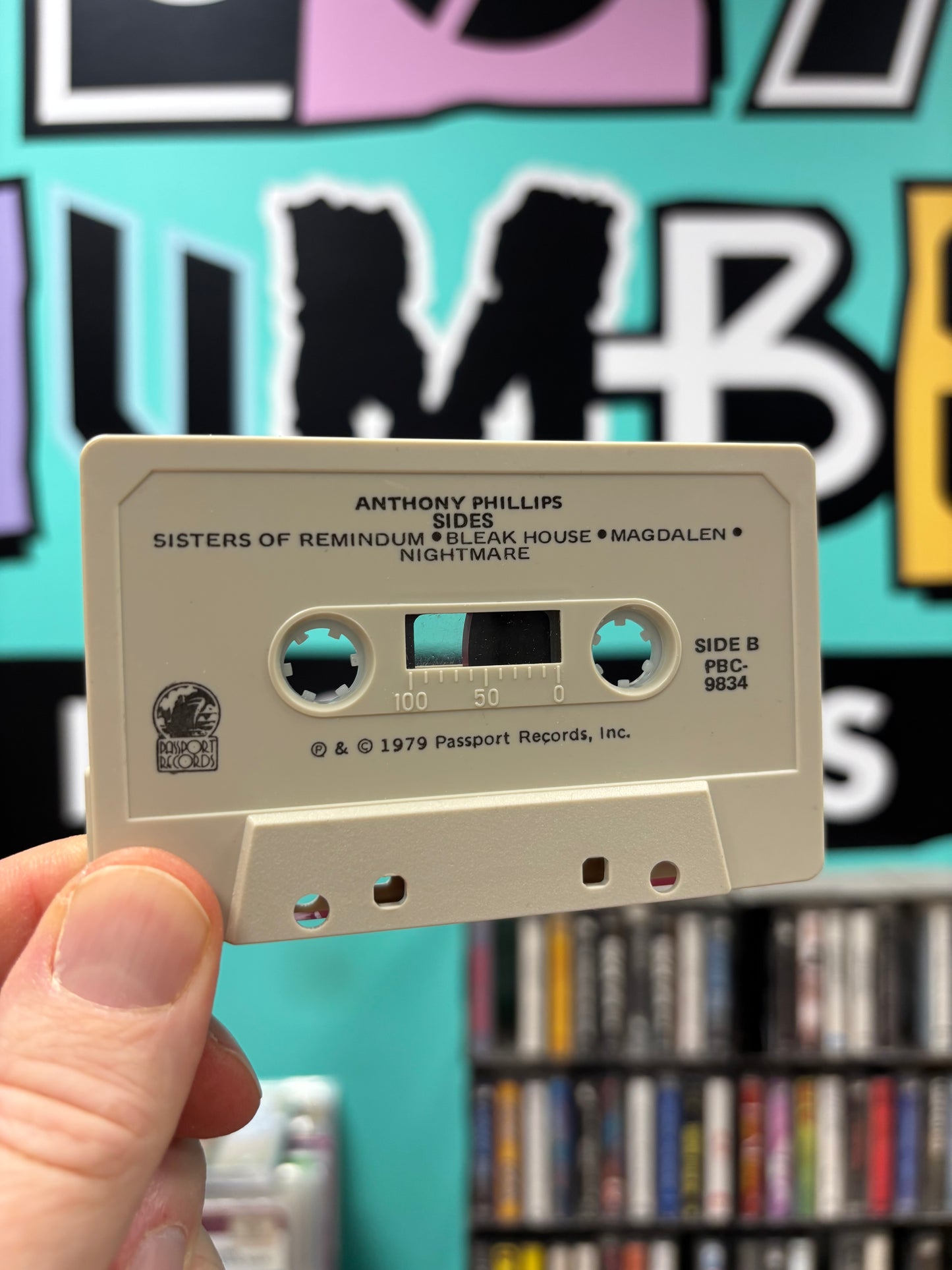 Anthony Philips: Sides, C-cassette, Passport Records, US 1979