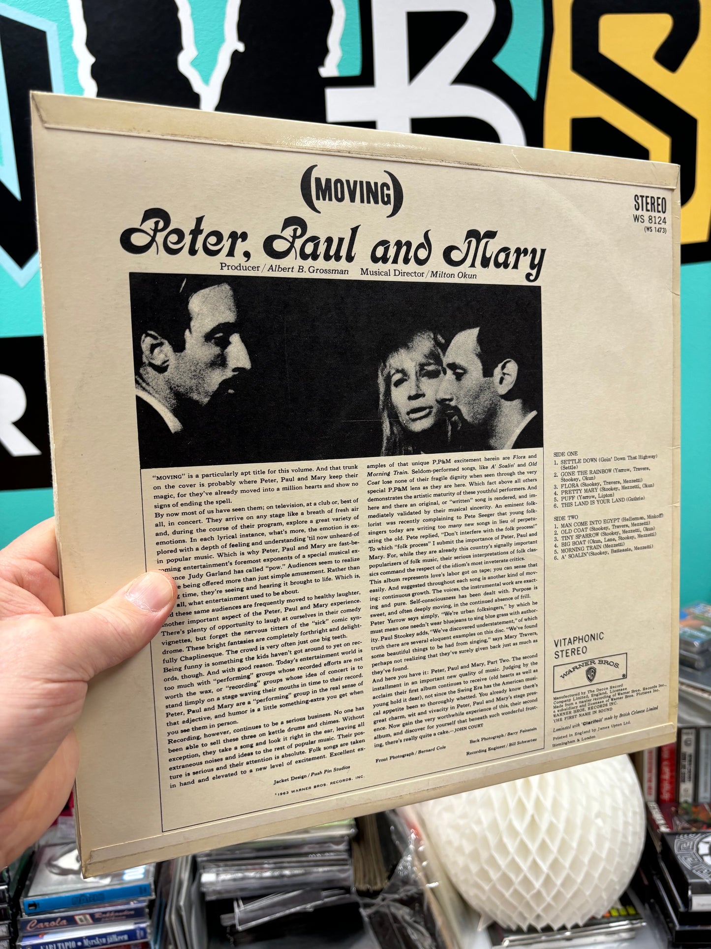 Peter, Paul & Mary: (Moving), LP, UK 1963