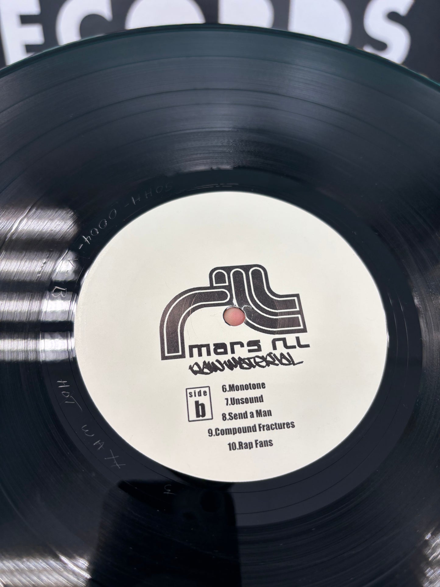 Mars III: Raw Material, 2LP, reissue, Only vinyl pressing, Sphere Of Hip Hop, Deepspace5 Recordings, US 2001