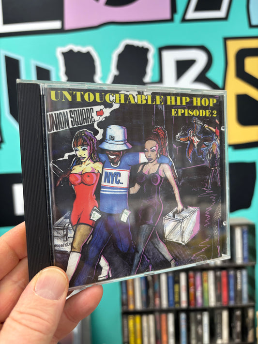 Untouchable Hip Hop - Episode 2, CD, Only CD pressing, compilation, unofficial release, Vinyl Resurrection, UK year?