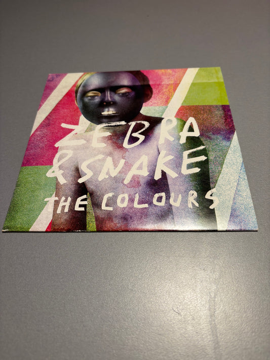 Zebra & Snake: The Colours, 7inch, Only pressing, MISF*TSOUNDS, Finland 2009