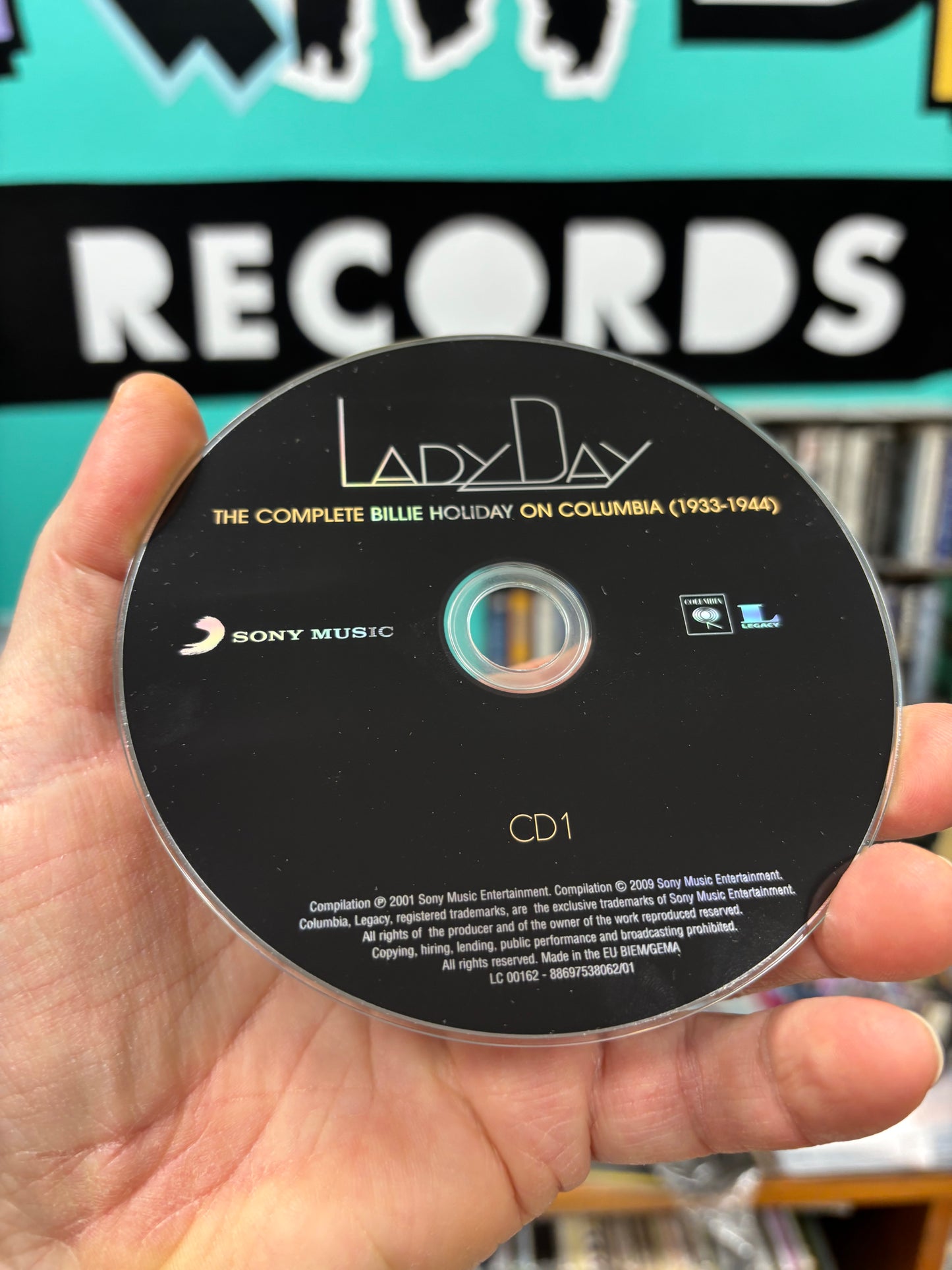 Billie Holiday: Lady Day - The Complete Billie Holiday On Columbia 1933-1944, reissue, remastered, Box Set, 10CD & book, Legacy, Sony Music, Columbia, Europe 2009