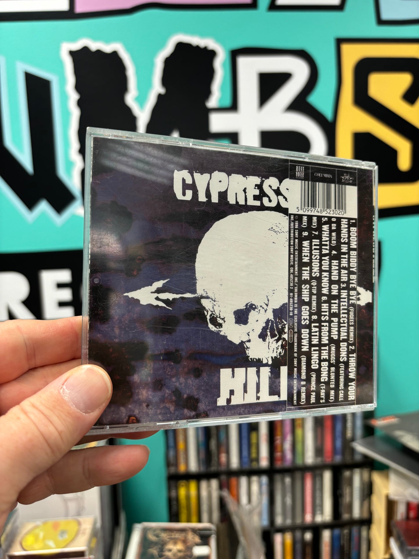 Cypress Hill: Unreleased & Revamped (EP), CD, Columbia, Ruffhouse Records, Europe 1996