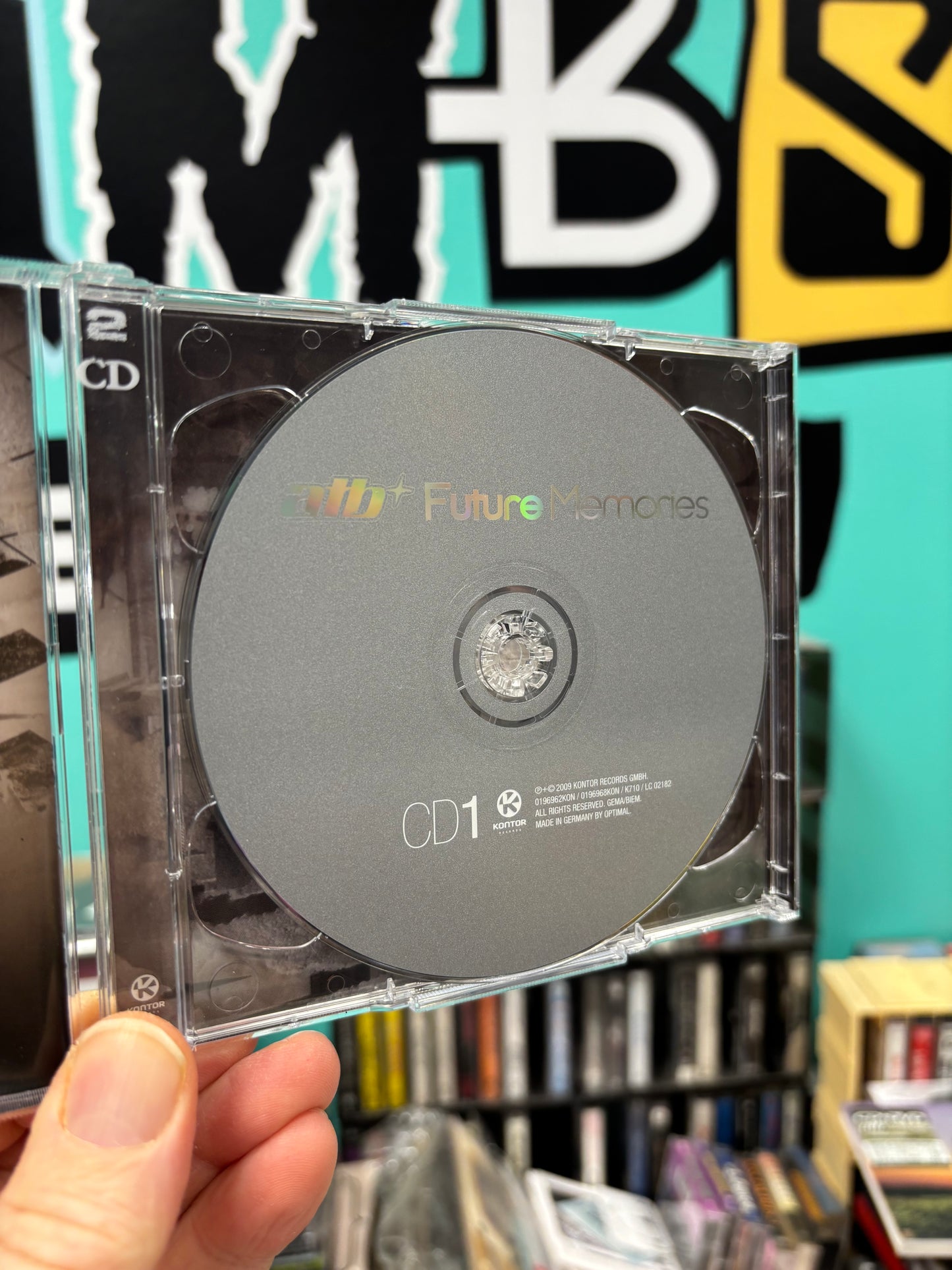 ATB: Future Memories, 2CD, 1st pressing, Kontor Records, Germany 2009