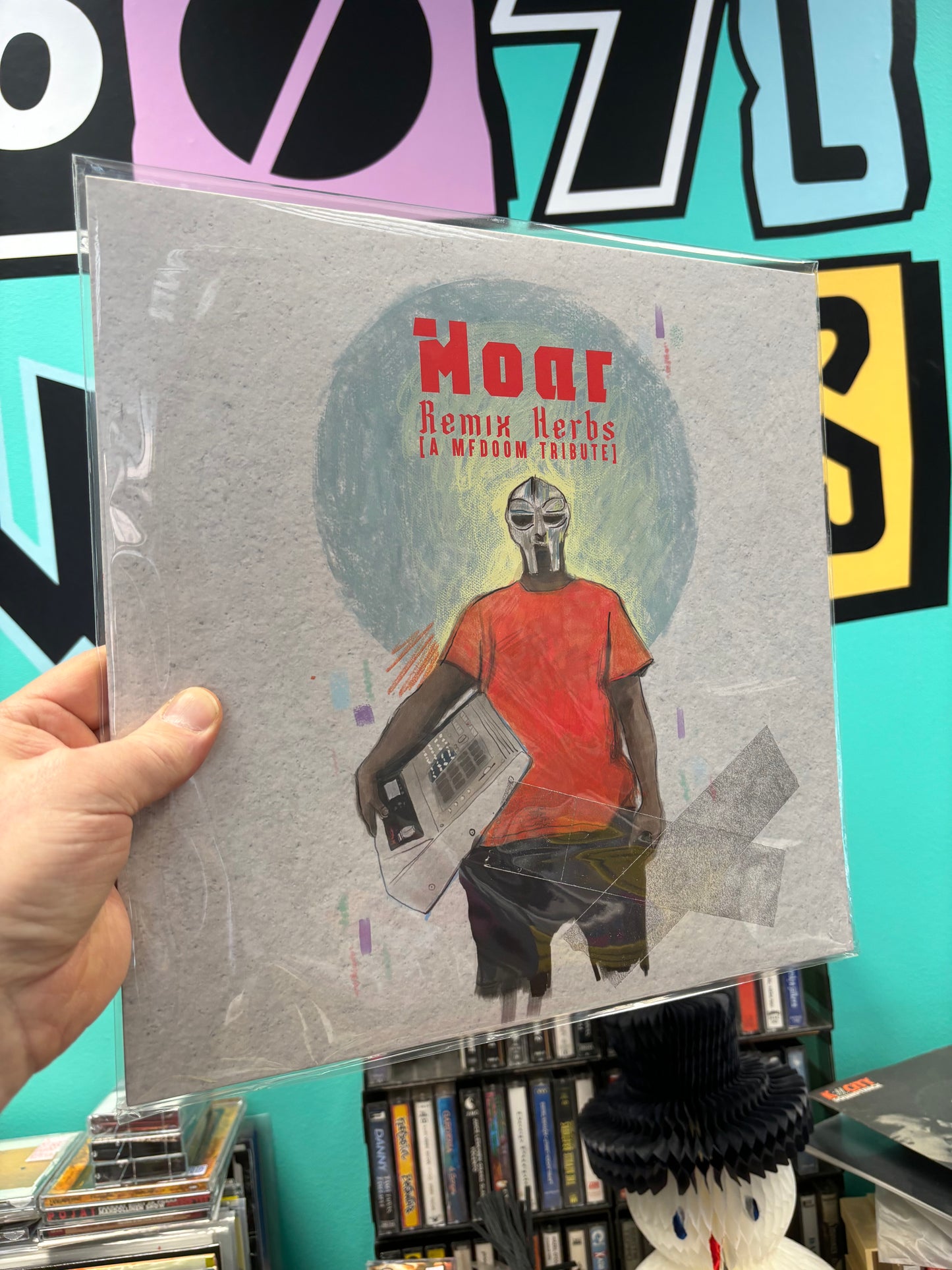 HULLU VARASTOALE -20%‼️‼️‼️Moar: Remix Herbs (A MFDOOM TRIBUTE), LP, Limited Edition, France 2021