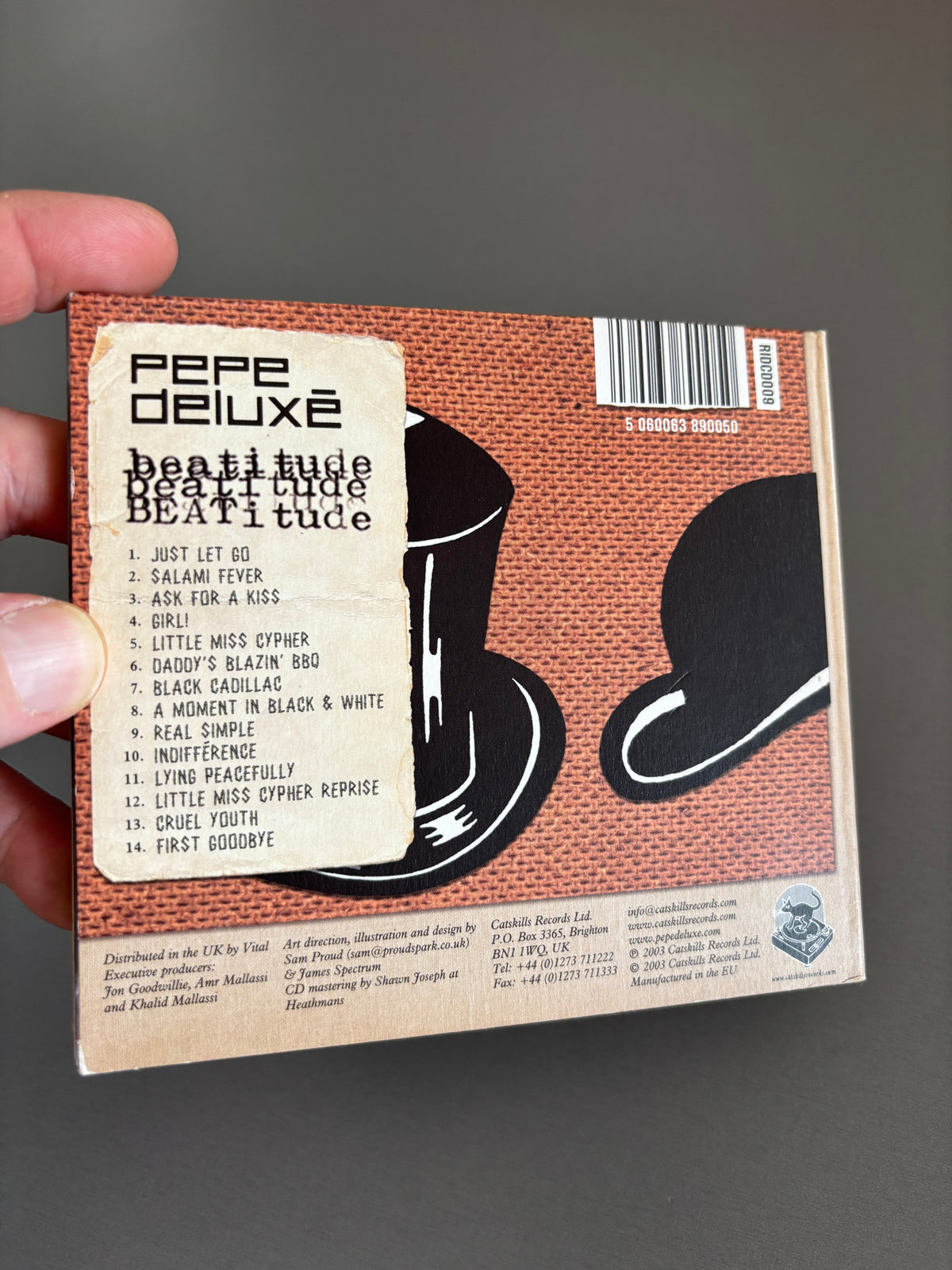 Pepe Deluxē: Beatitude, CD, Catskills Records, UK 2003