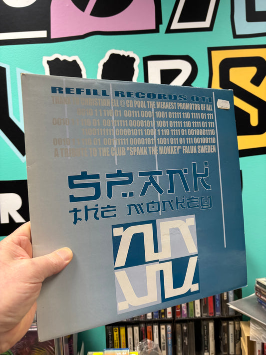 Refill 011 (Mickael Nyqvist/Winroot): Spank The Monkey EP, 12inch, Only pressing, Refill Records, Sweden 2000