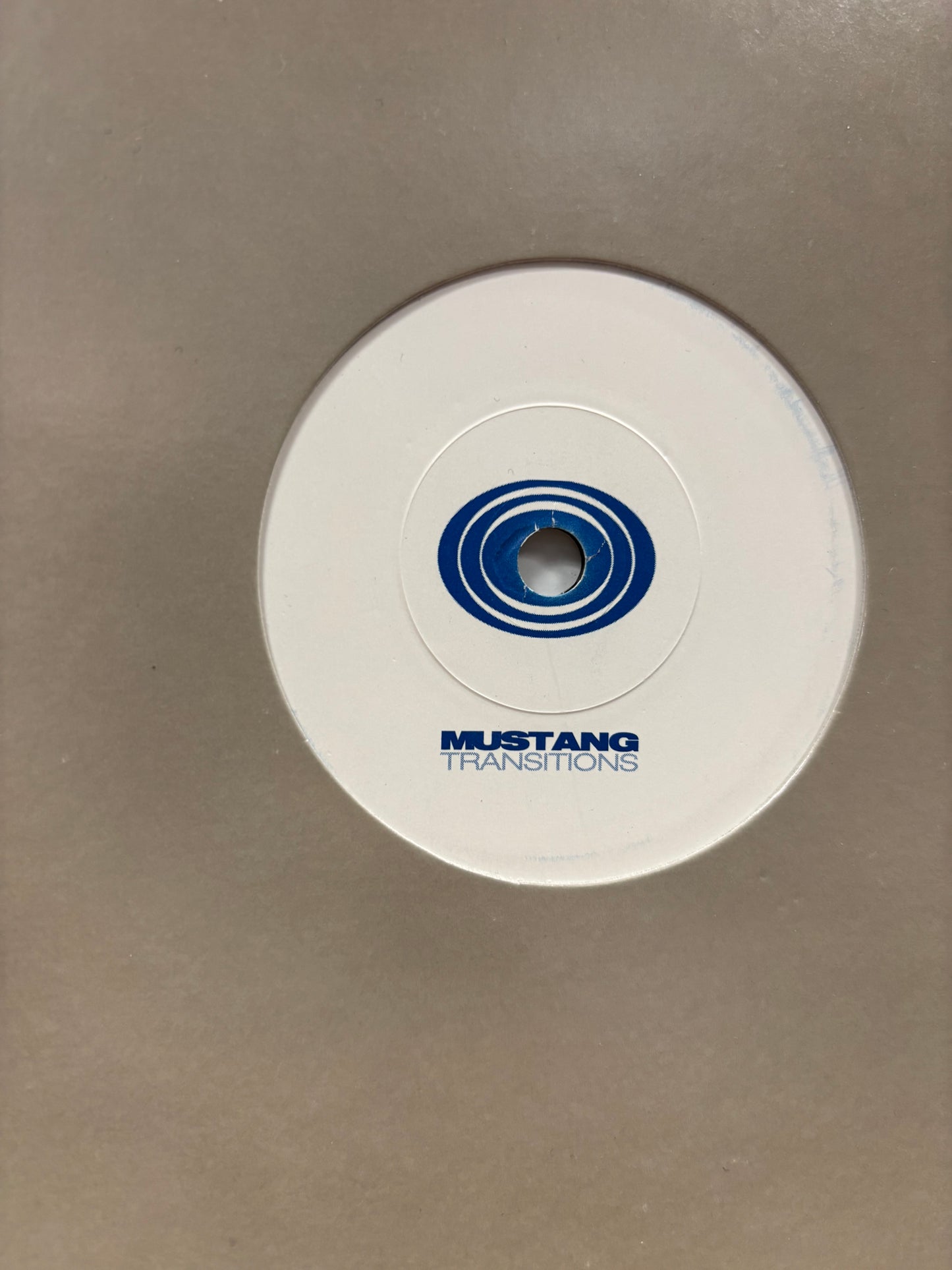 Mustang: Transitions, 12inch, Only pressing, Visions Inc, UK 1999