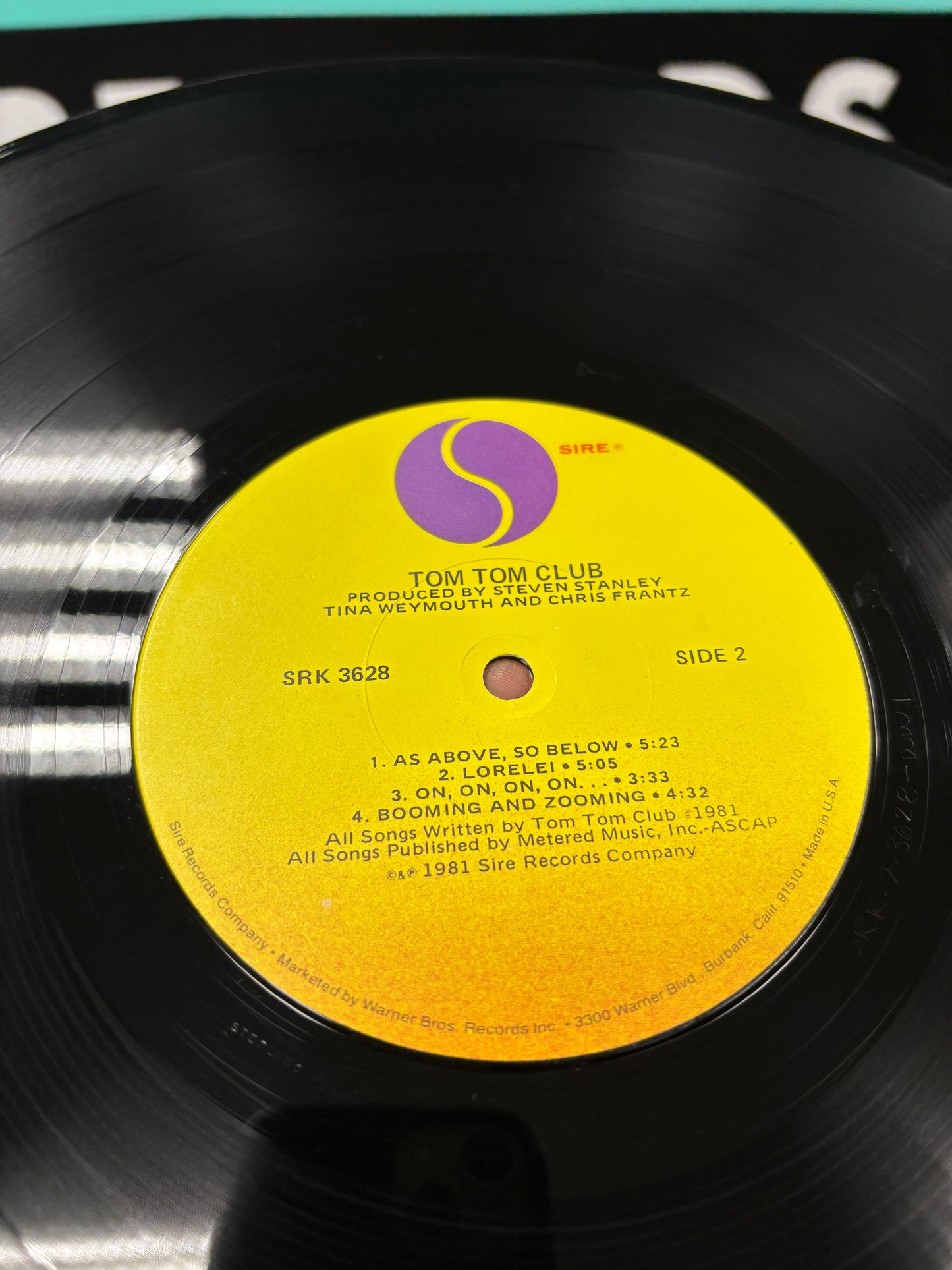 Tom Tom Club: Tom Tom Club, LP, Winchester Pressing, Sire, US 1981