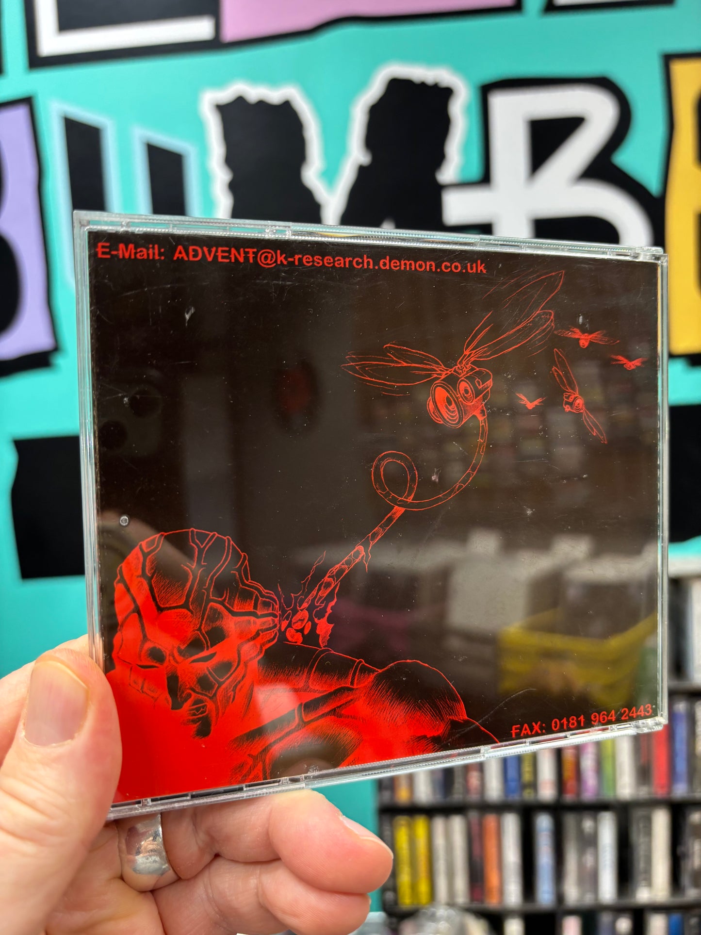 The Advent: Another Planet E.P., CD, Only CD pressing, Kombination Research, UK 1998