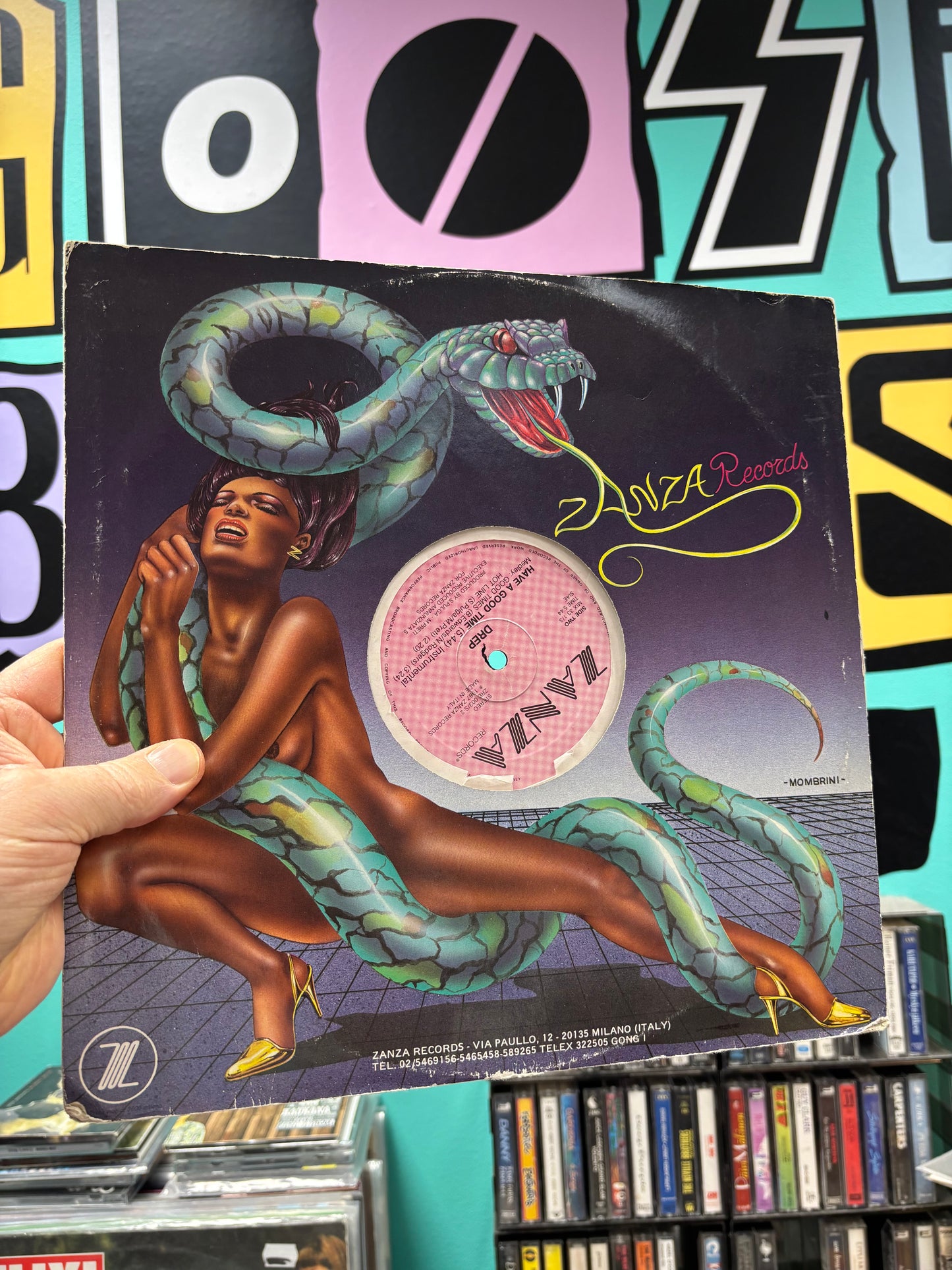 Drep: Have A Good Time, 12inch, 1st pressing, Zanza Records, Italy 1987