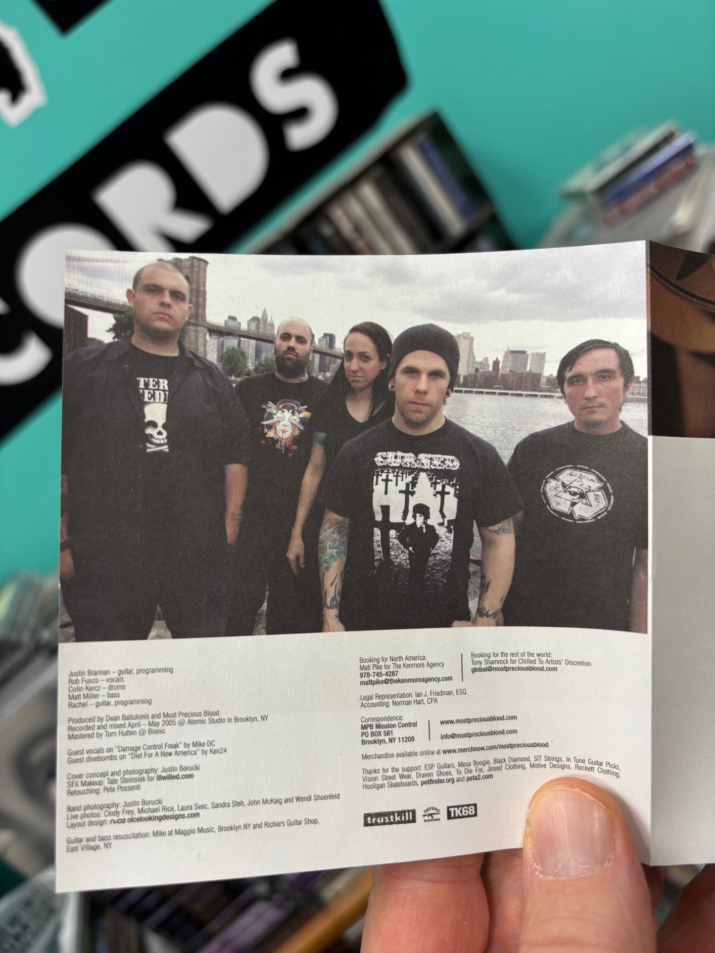 Most Precious Blood: Merikeskus, CD, 1st pressing, Trustkill Records, US 2005