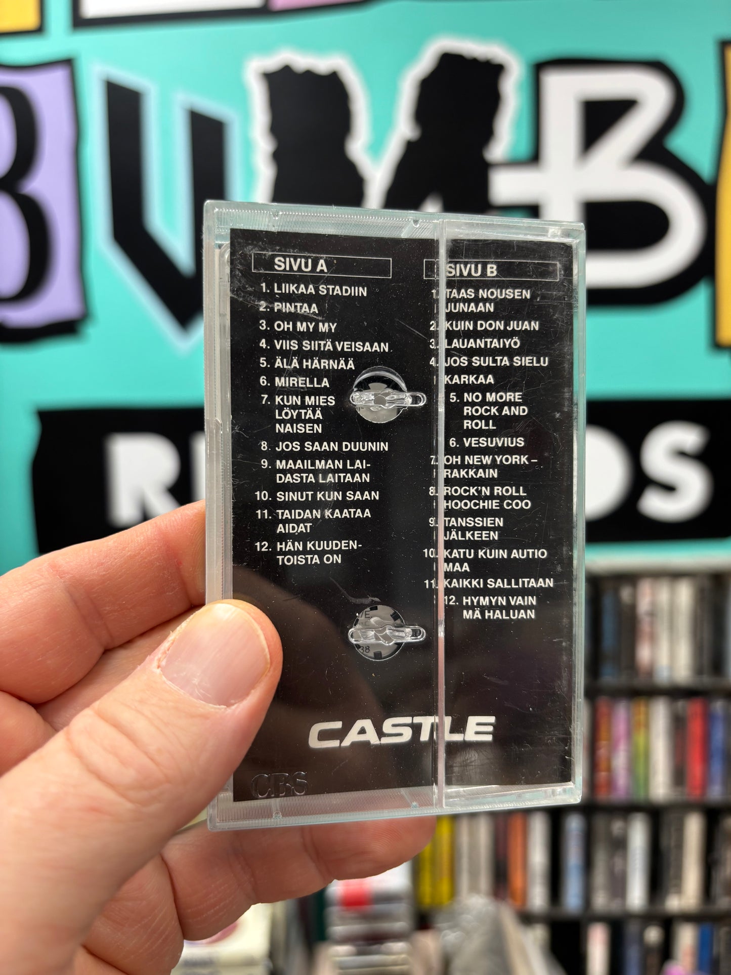 Kirka: Iskelmäkansio - 24 alkuperäistä EMI levytystä, C-cassette, Only cassette pressing, Castle Finland, Finland 1989