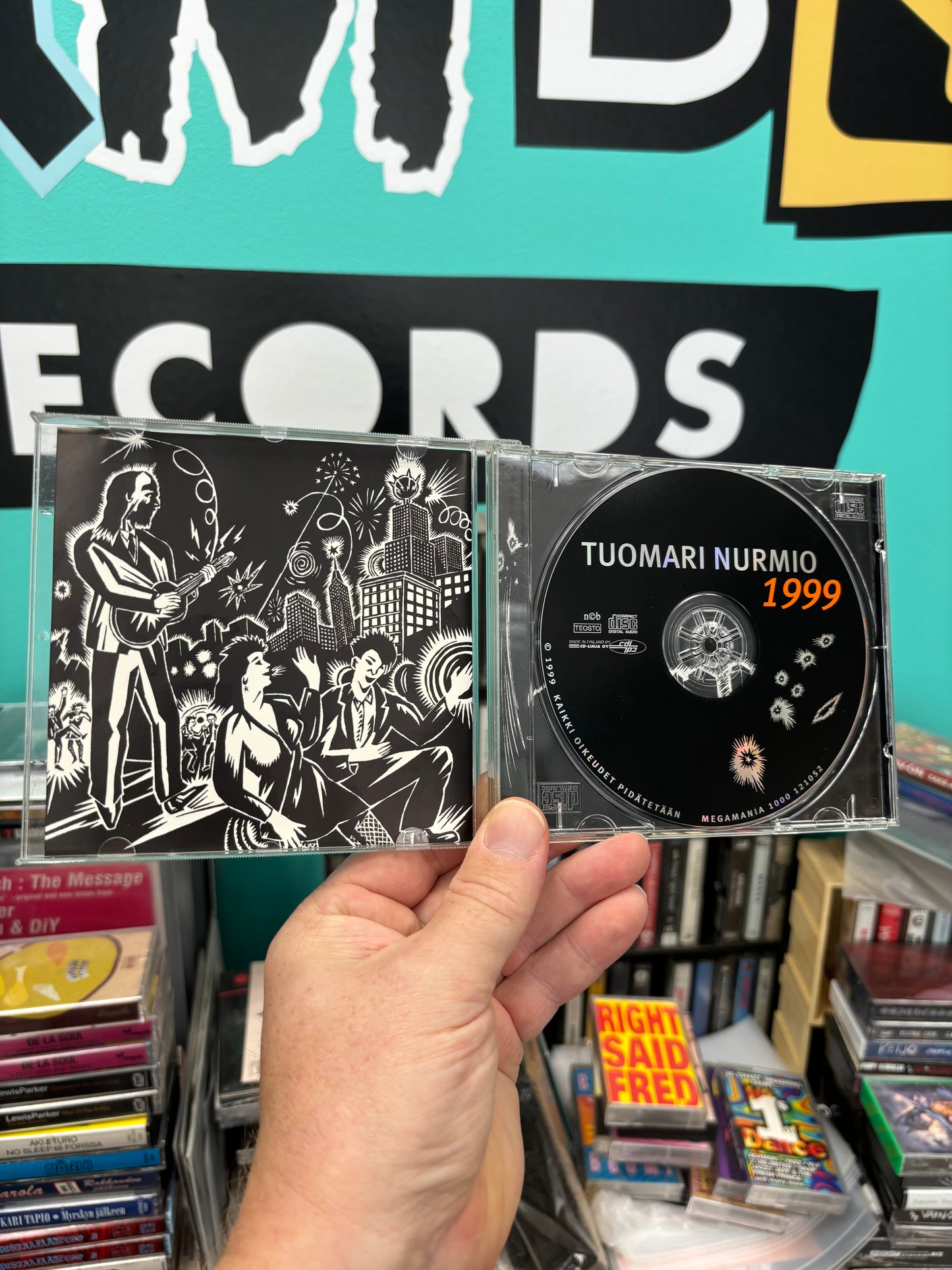 Tuomari Nurmio: 1999, CD, Only CD pressing, Megamania, Finland 1999